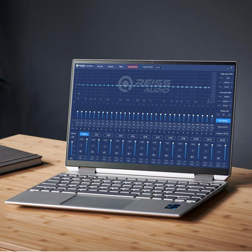 RS-DSP8 8 Channel Sound Processor Pc & Android Control