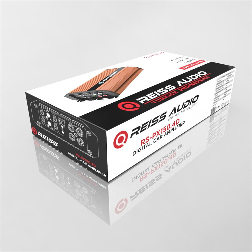 RS-PX150.4D 4 Kanal Class D