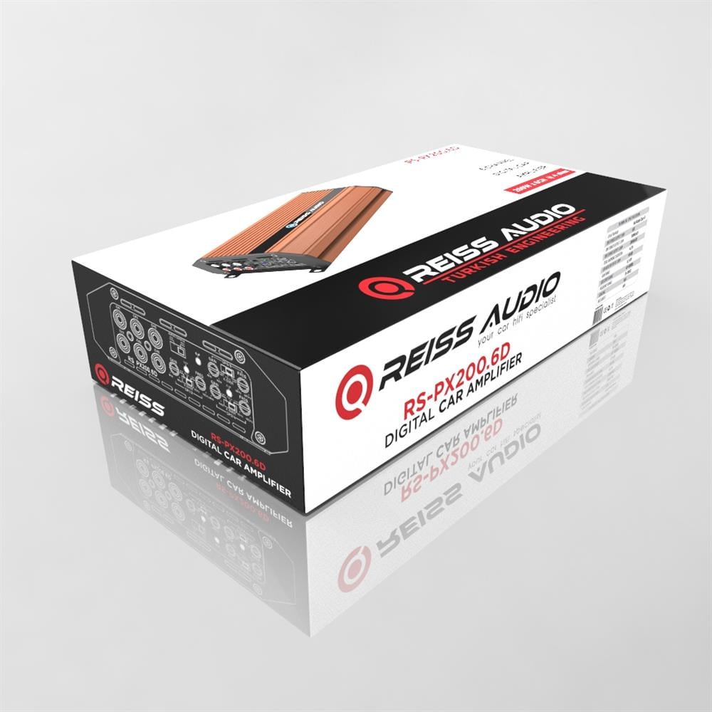 RS-PX200.6D 6 Kanal Class D