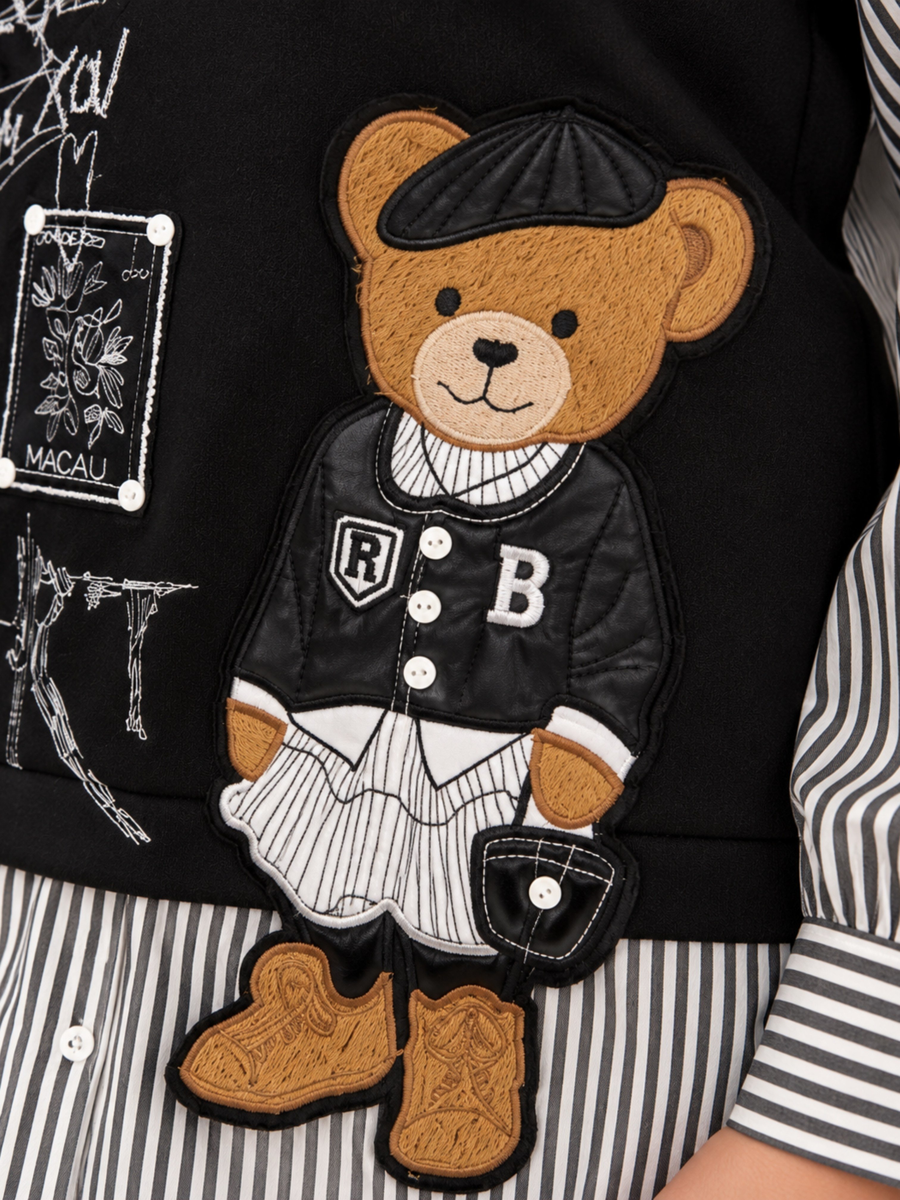 Büyük BedenÜst GiyimSweatshirt Ayıcıklı Sweatshirt