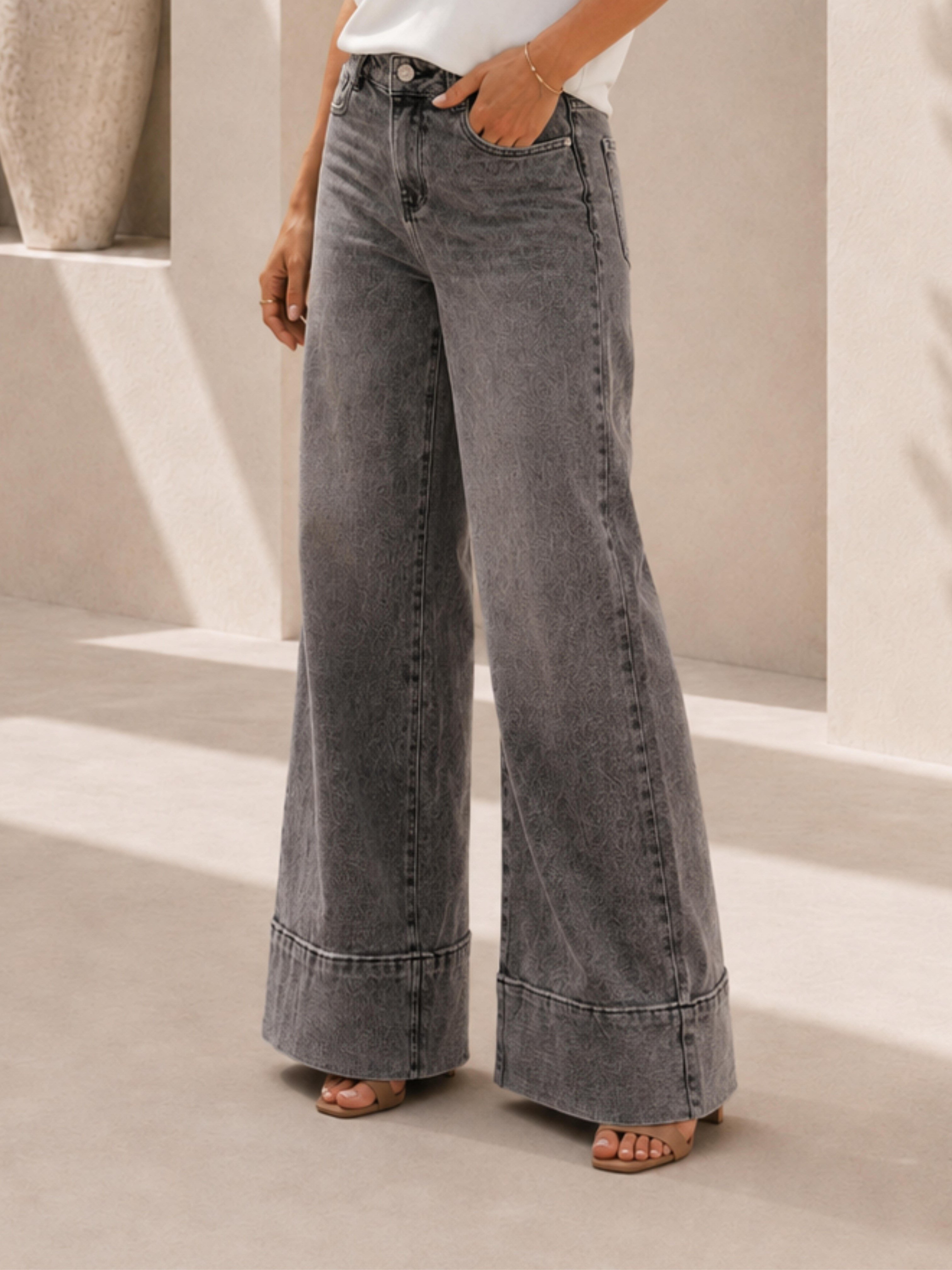 PANTOLON Bel Örgülü Jean Pantolon