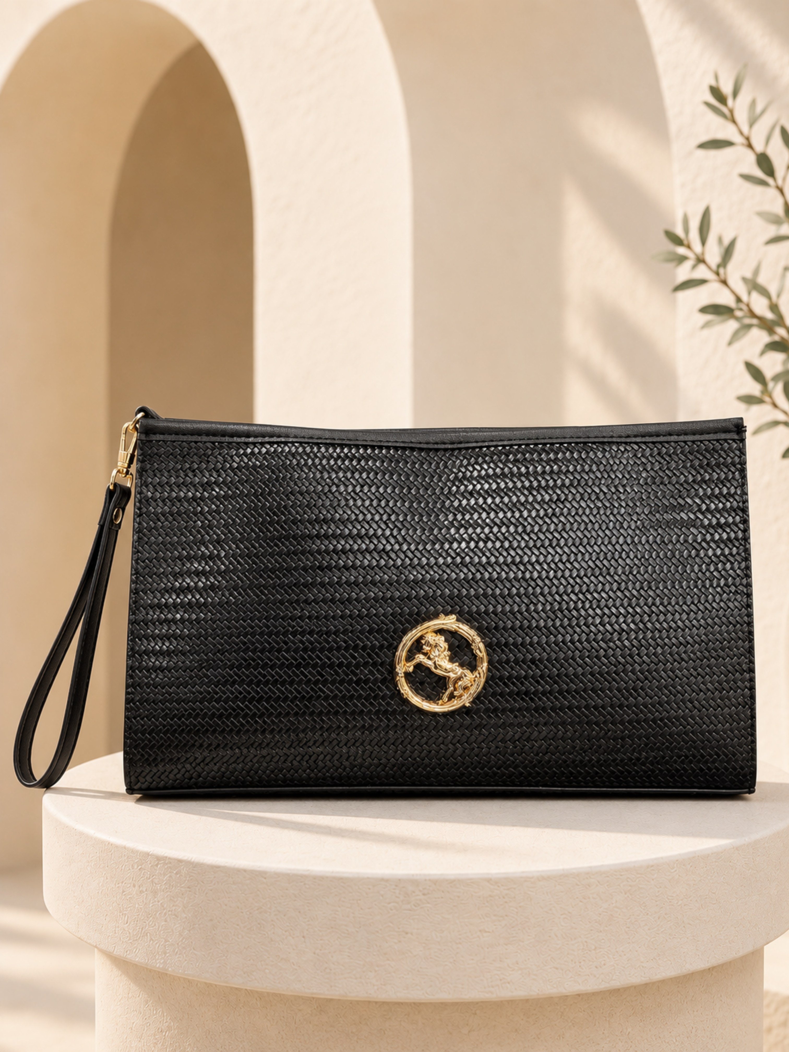 ÇANTA Clutch Deri Çanta