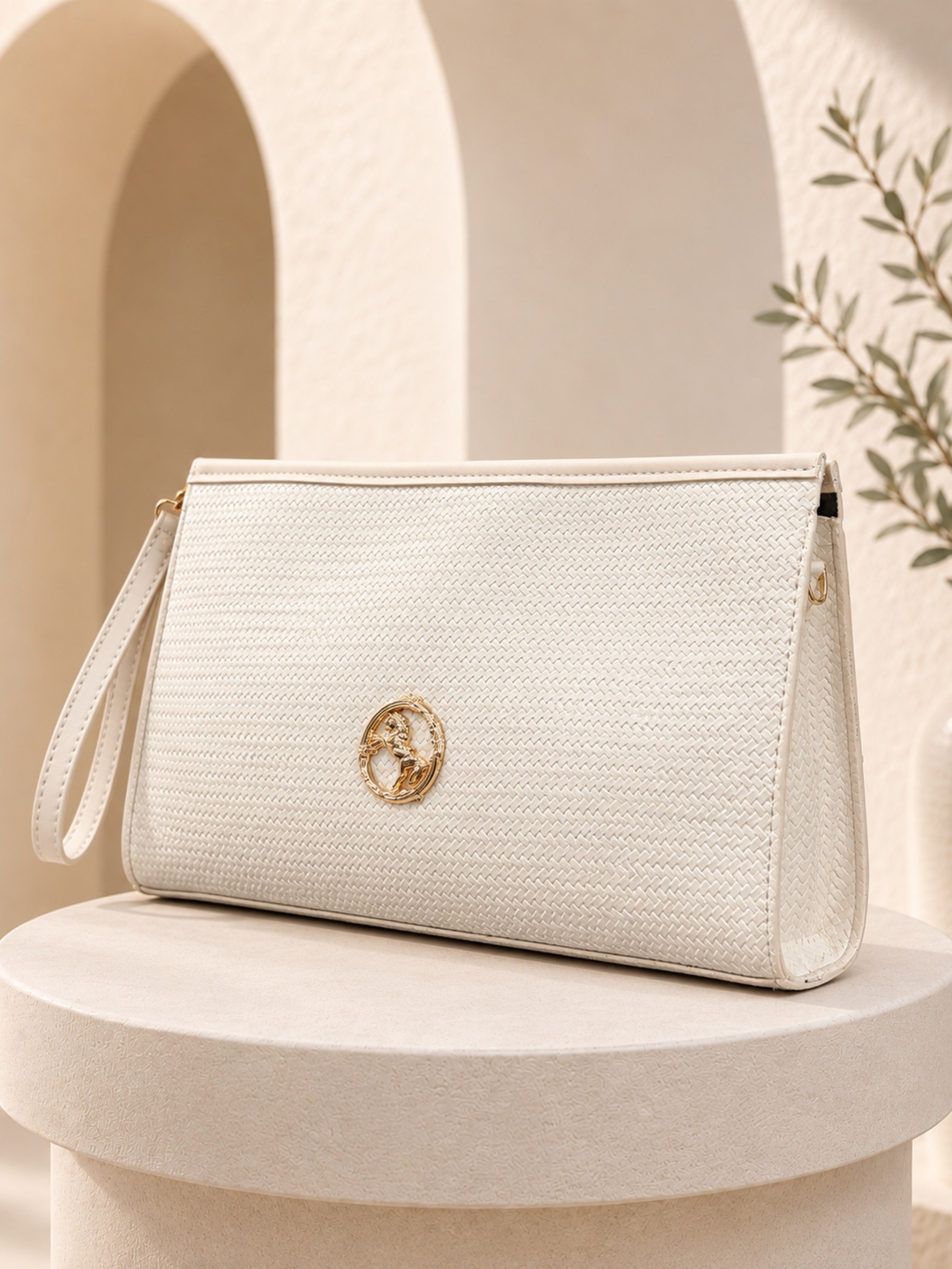 ÇANTA Clutch Deri Çanta