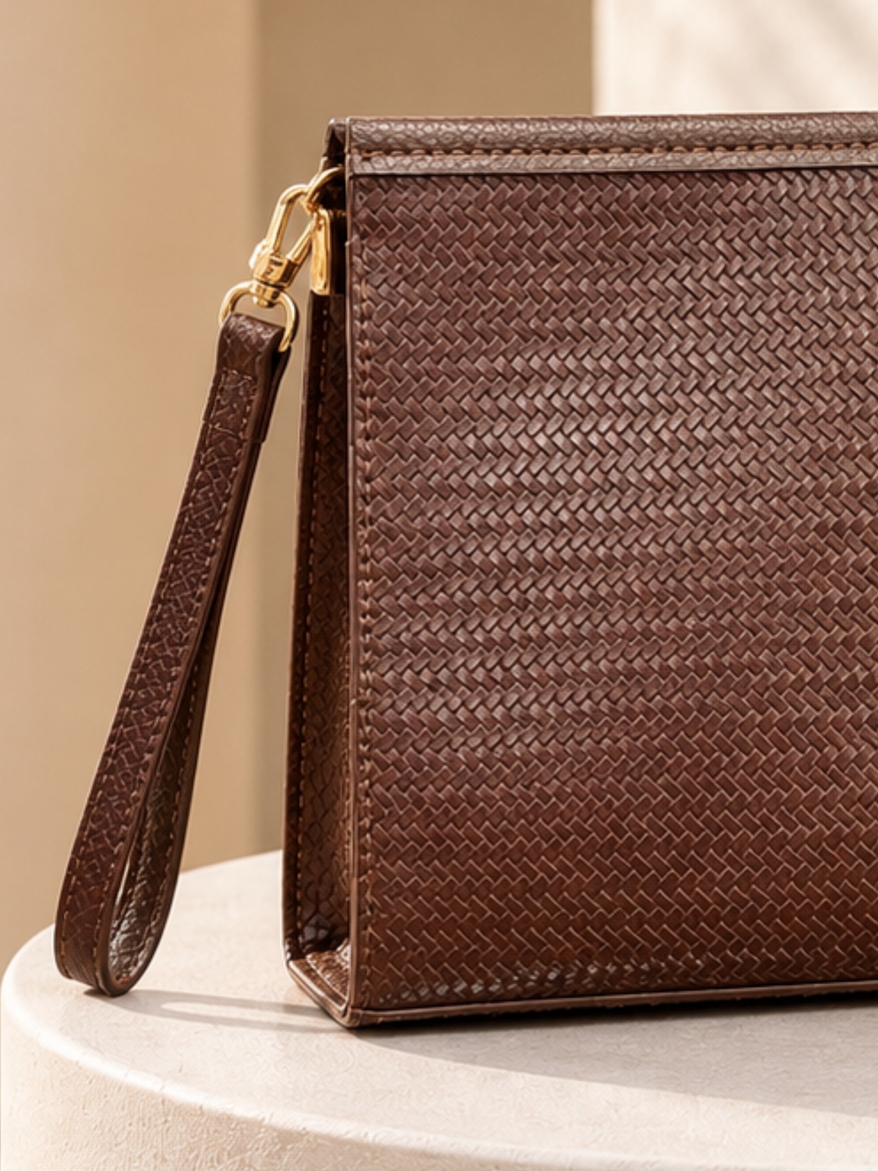 ÇANTA Clutch Deri Çanta