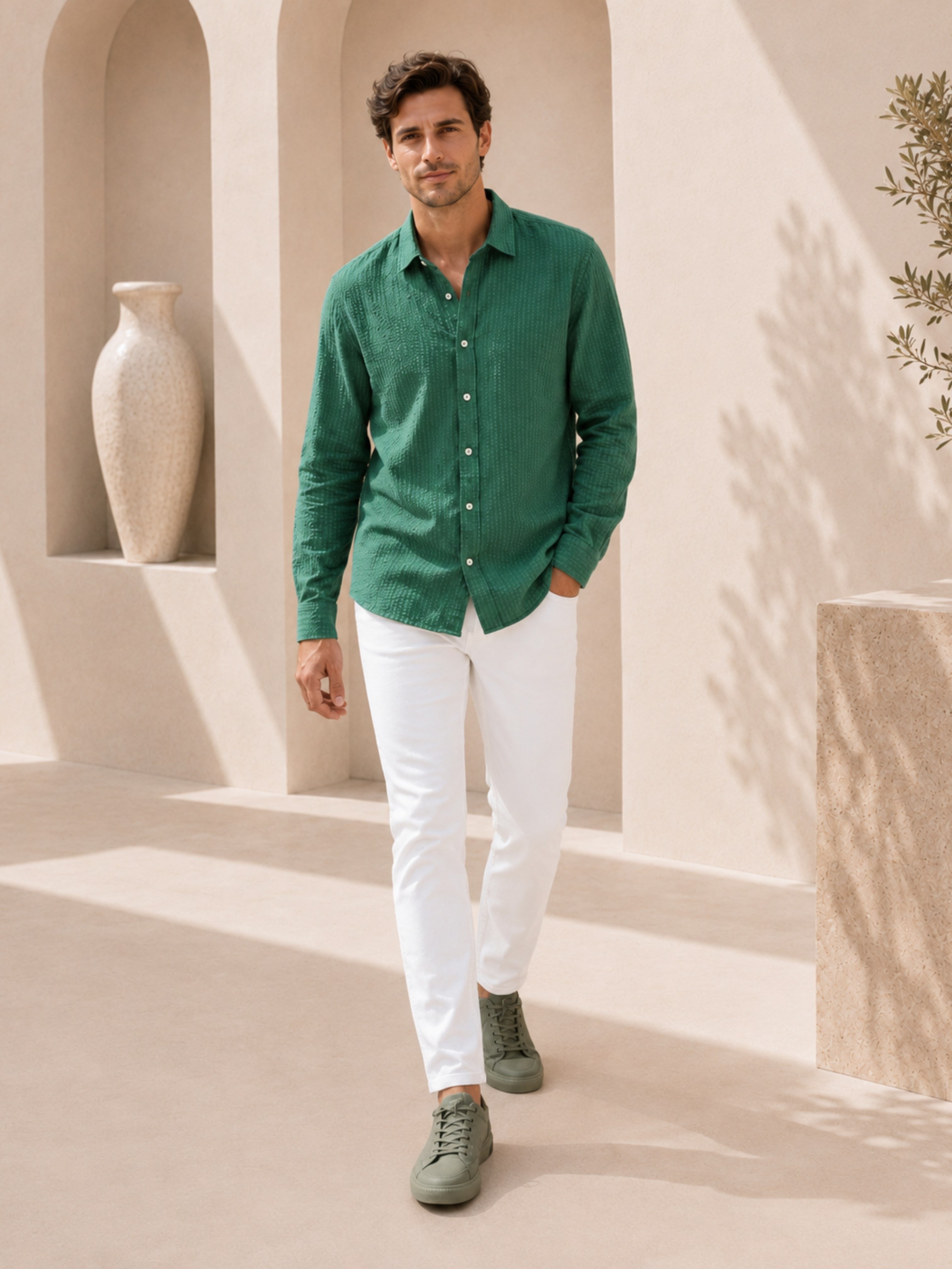 GÖMLEK Dokulu Gömlek