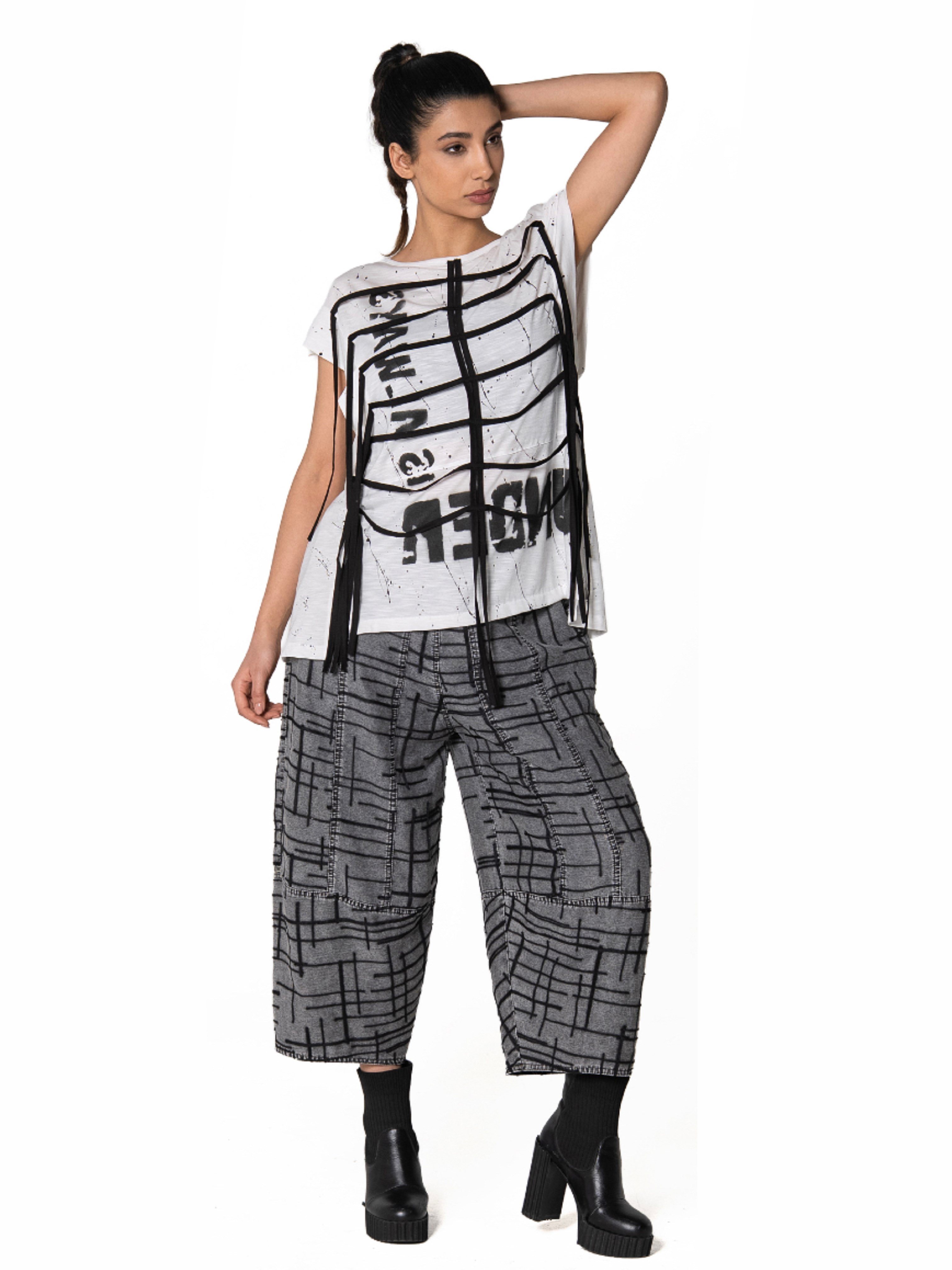 BLUZ İp Detay t-shirt