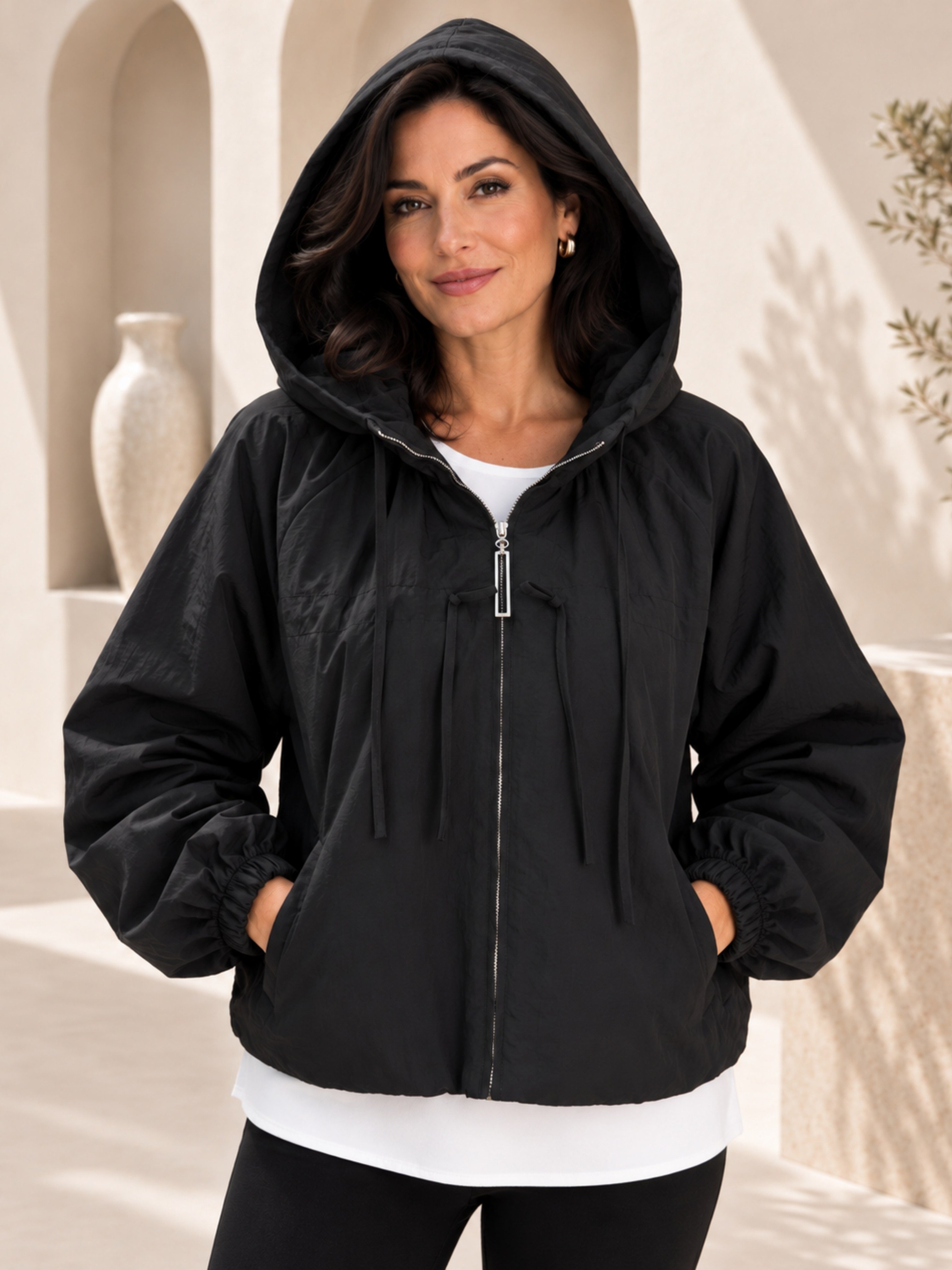 TEST Kapüşonlu Yağmurluk