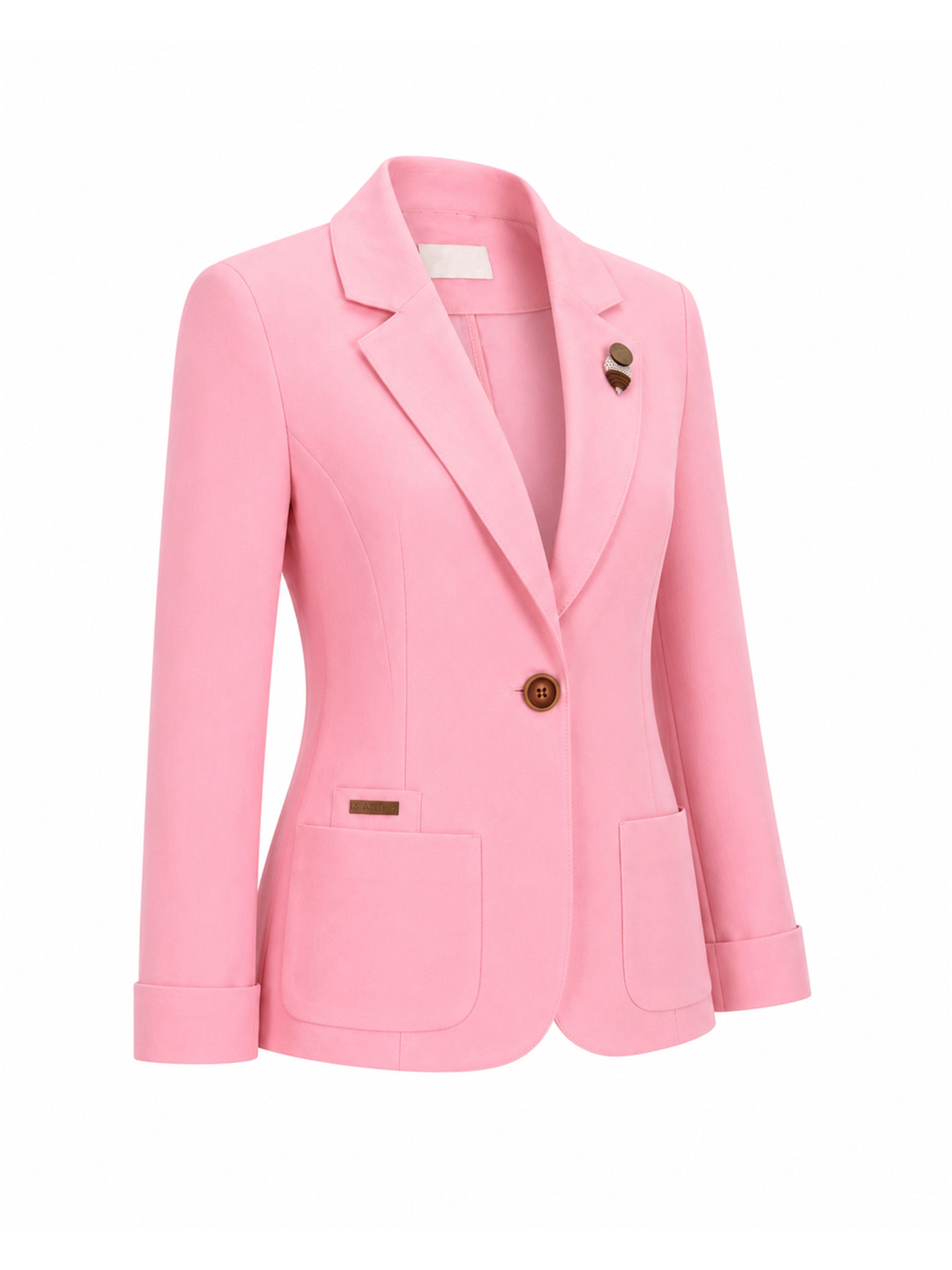 CEKET Keten Blazer Ceket