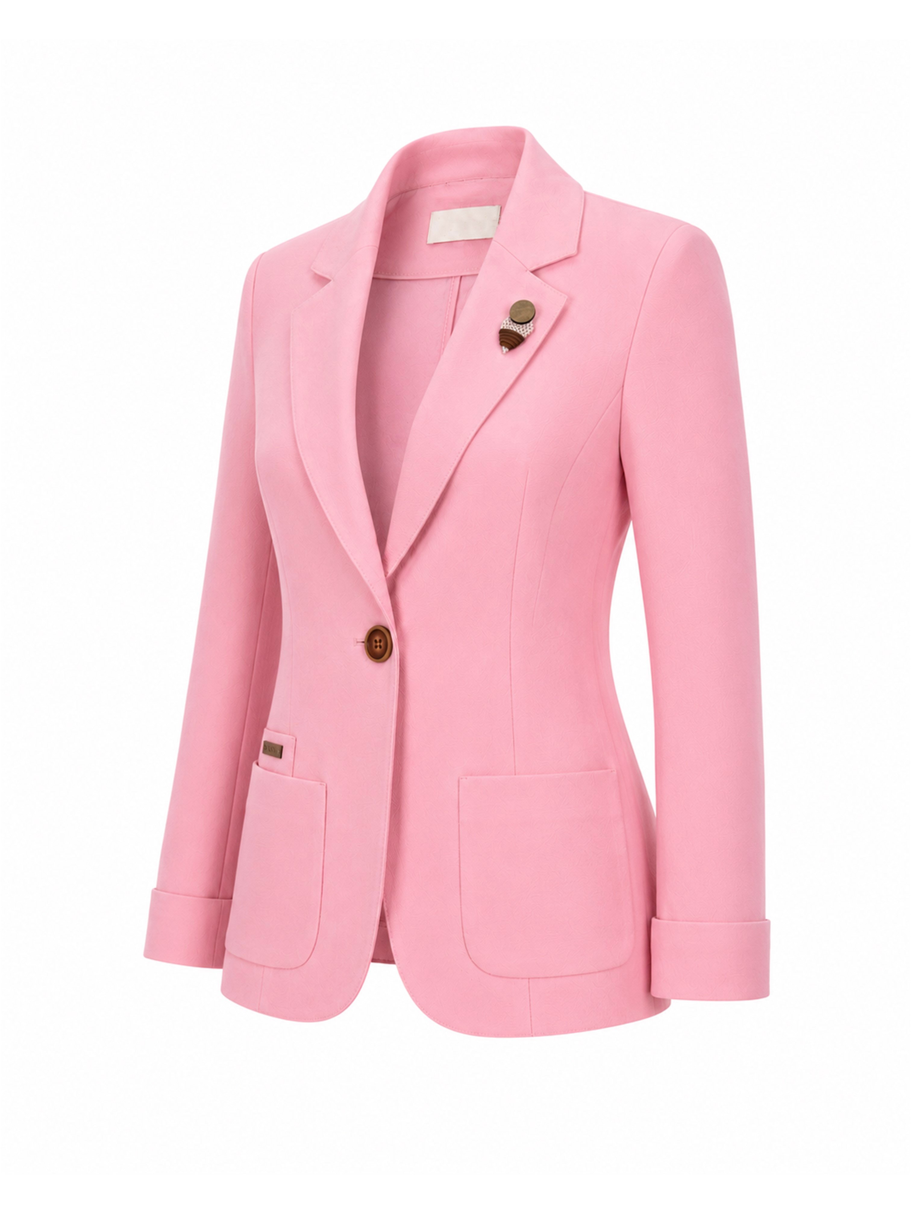 CEKET Keten Blazer Ceket