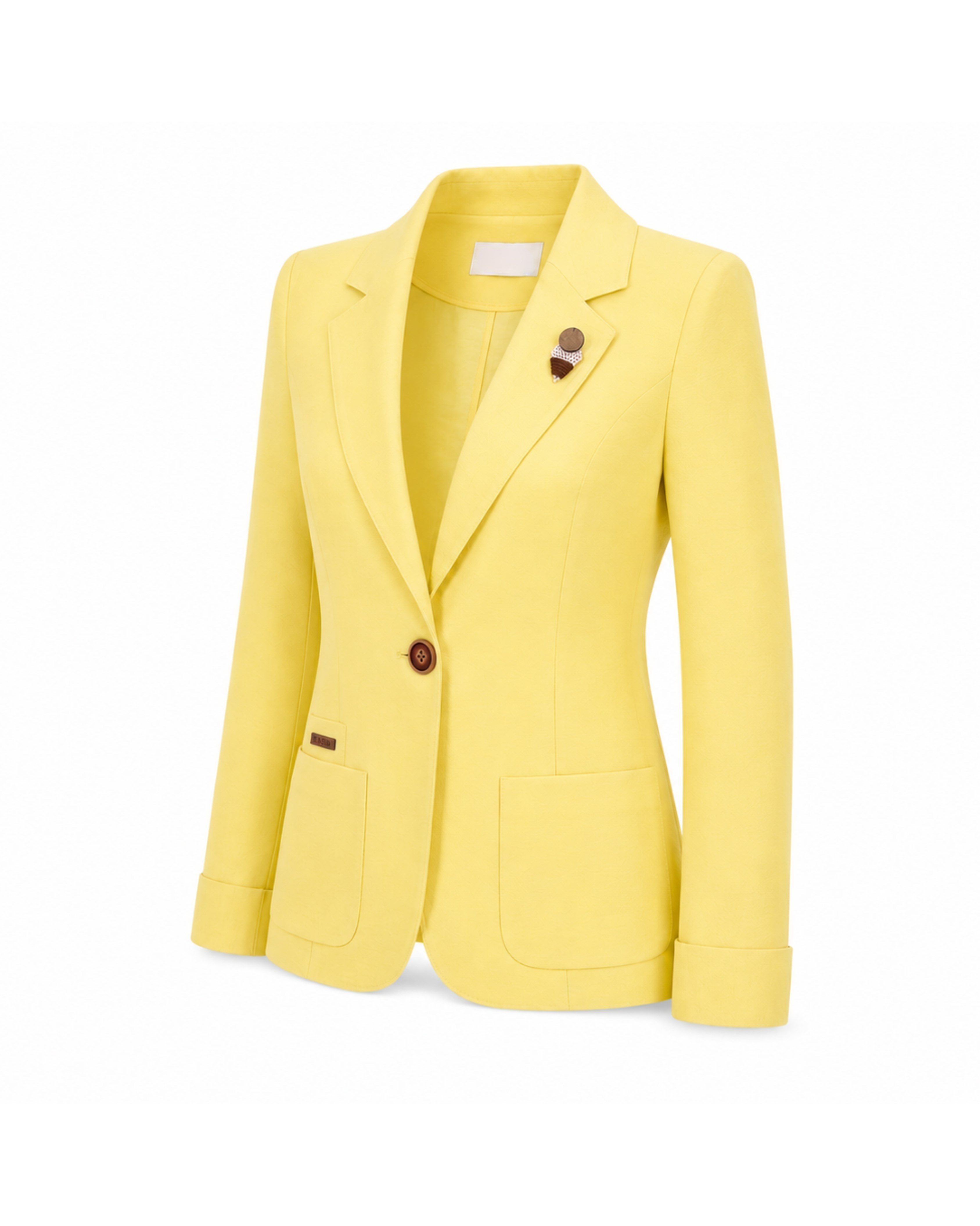 CEKET Keten Blazer Ceket