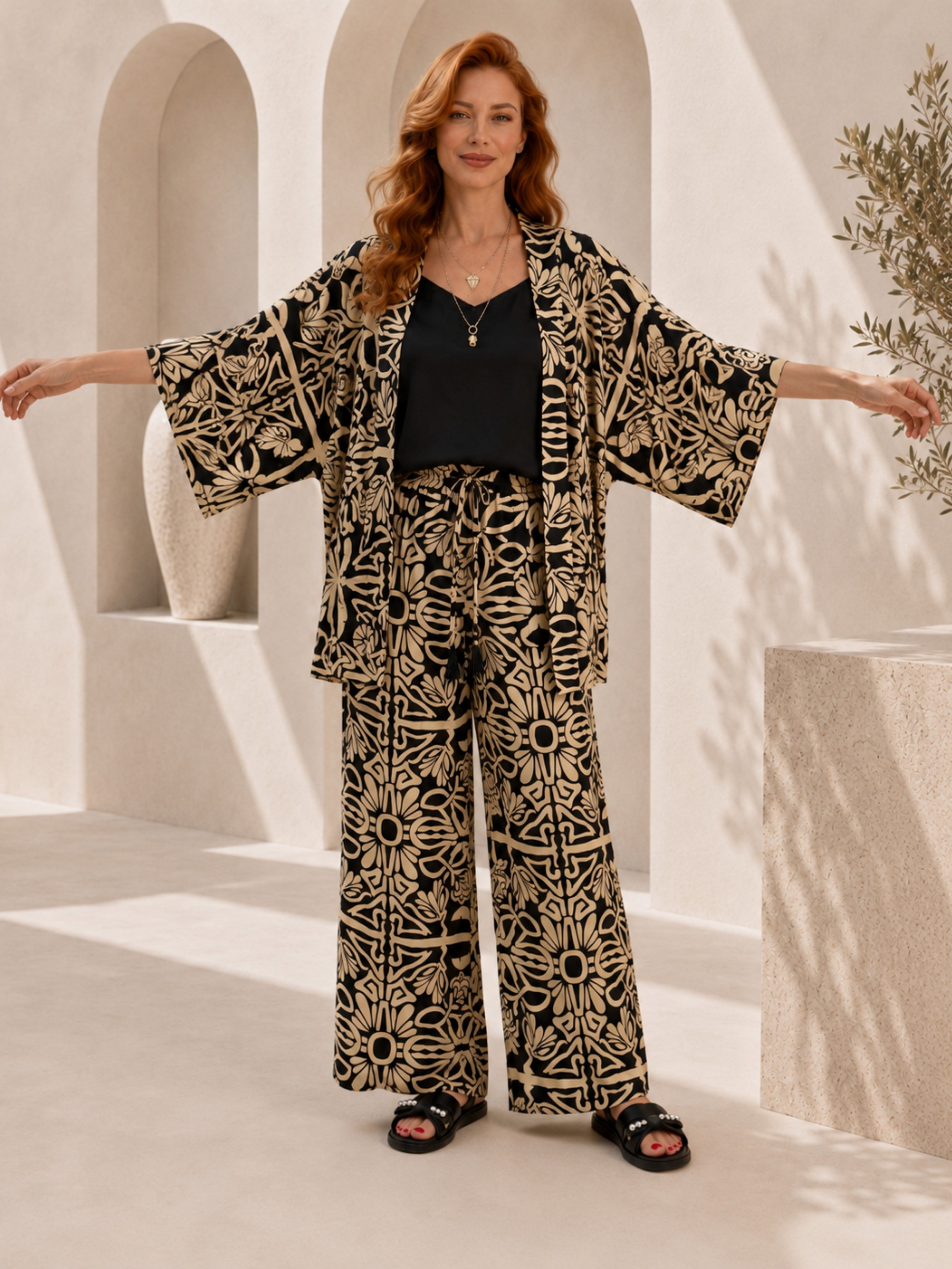 TAKIM ELBİSE Kimono Takım