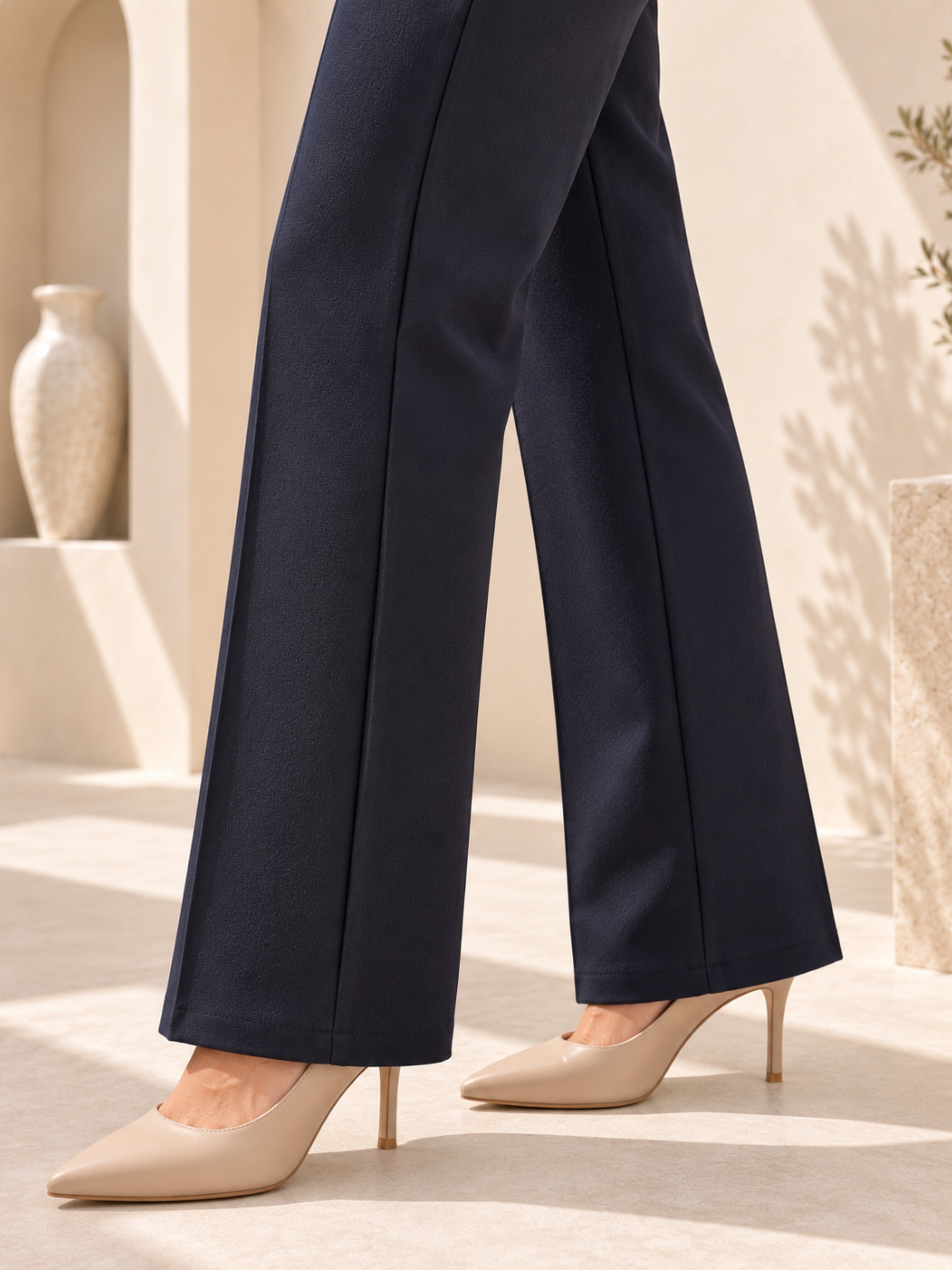 TEST Lastik Bel Fileli Pantolon