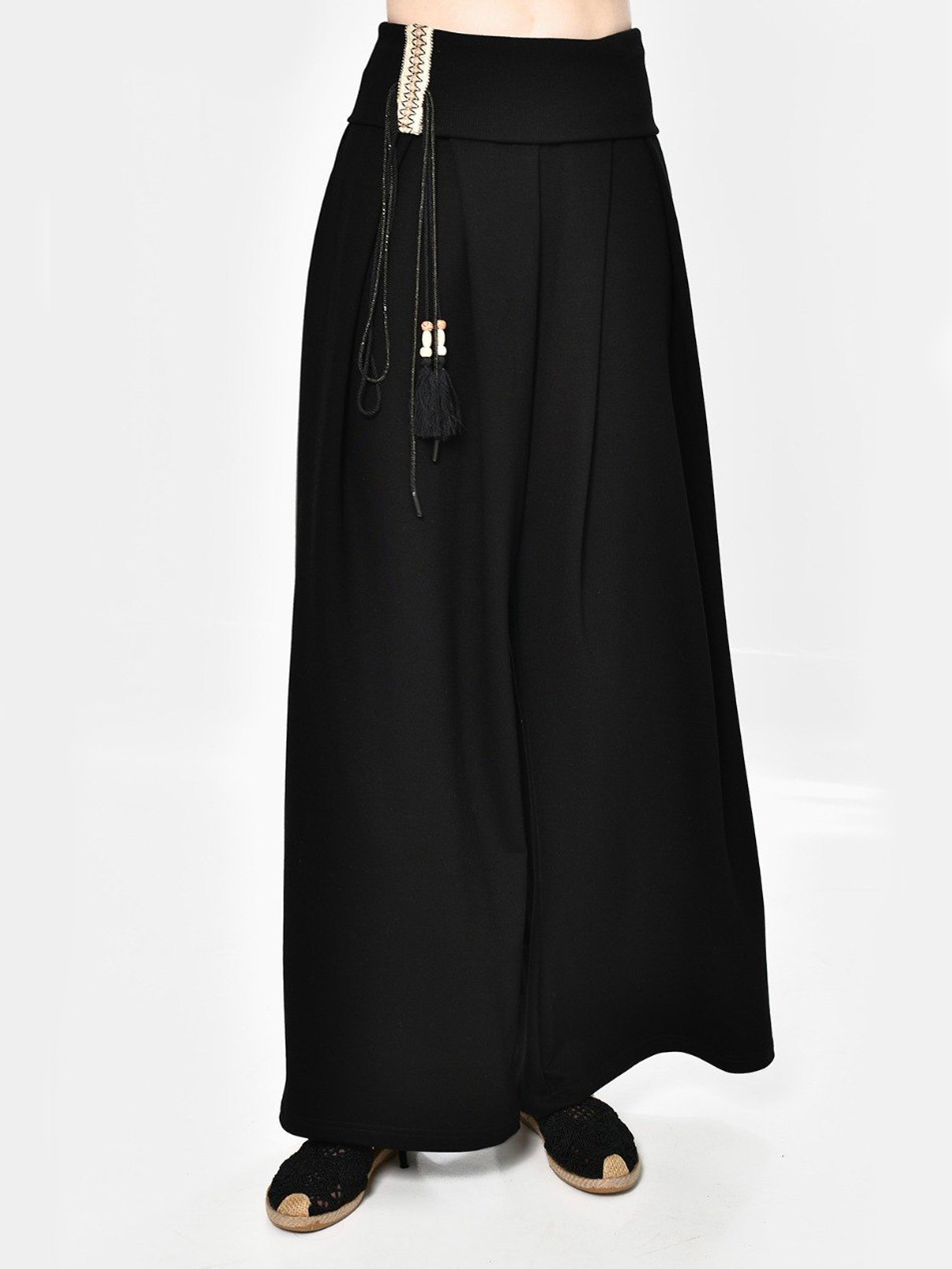PANTOLON Lastik Bel Şalvar Pantolon