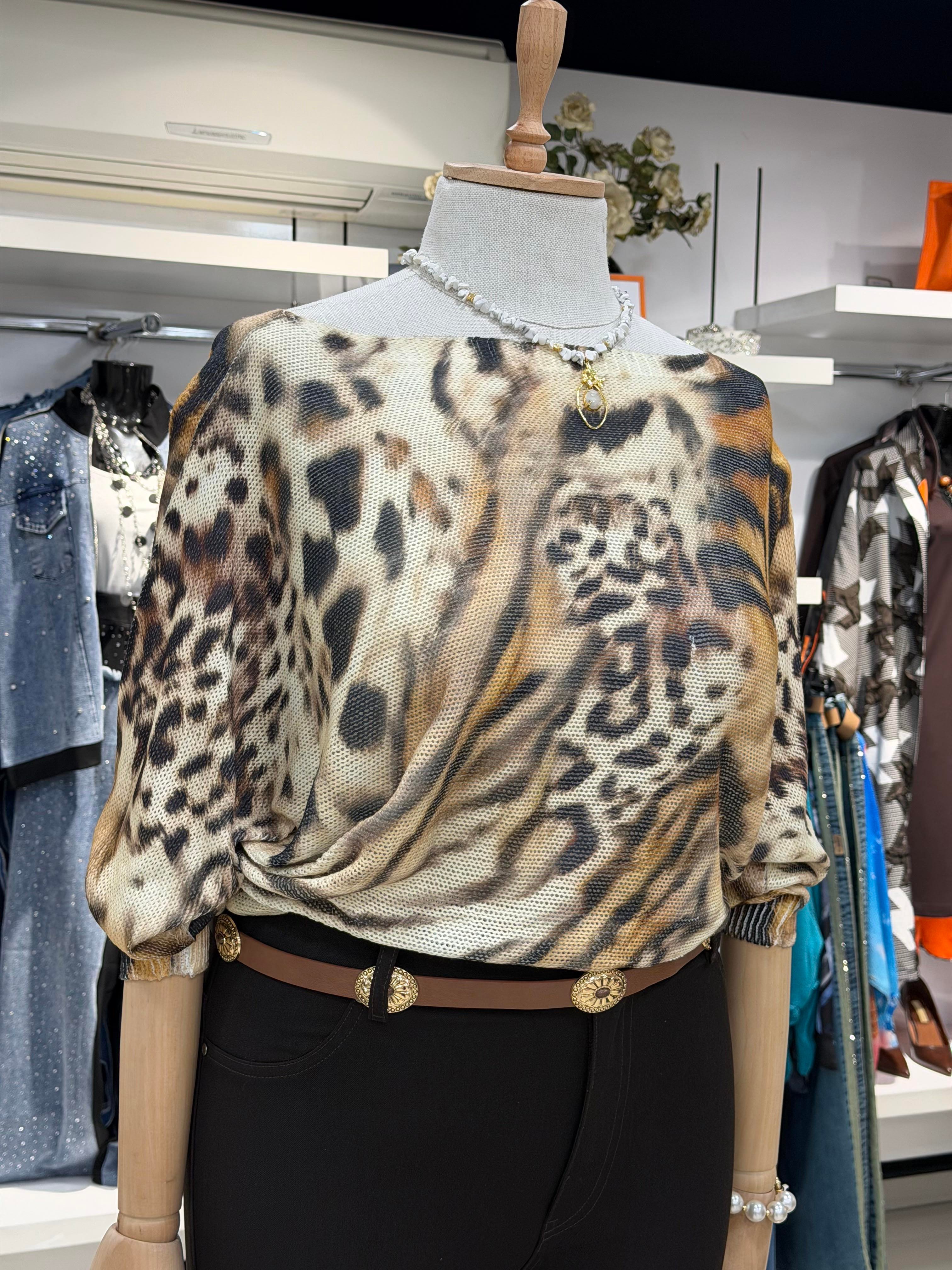 BLUZ Leopar Bluz