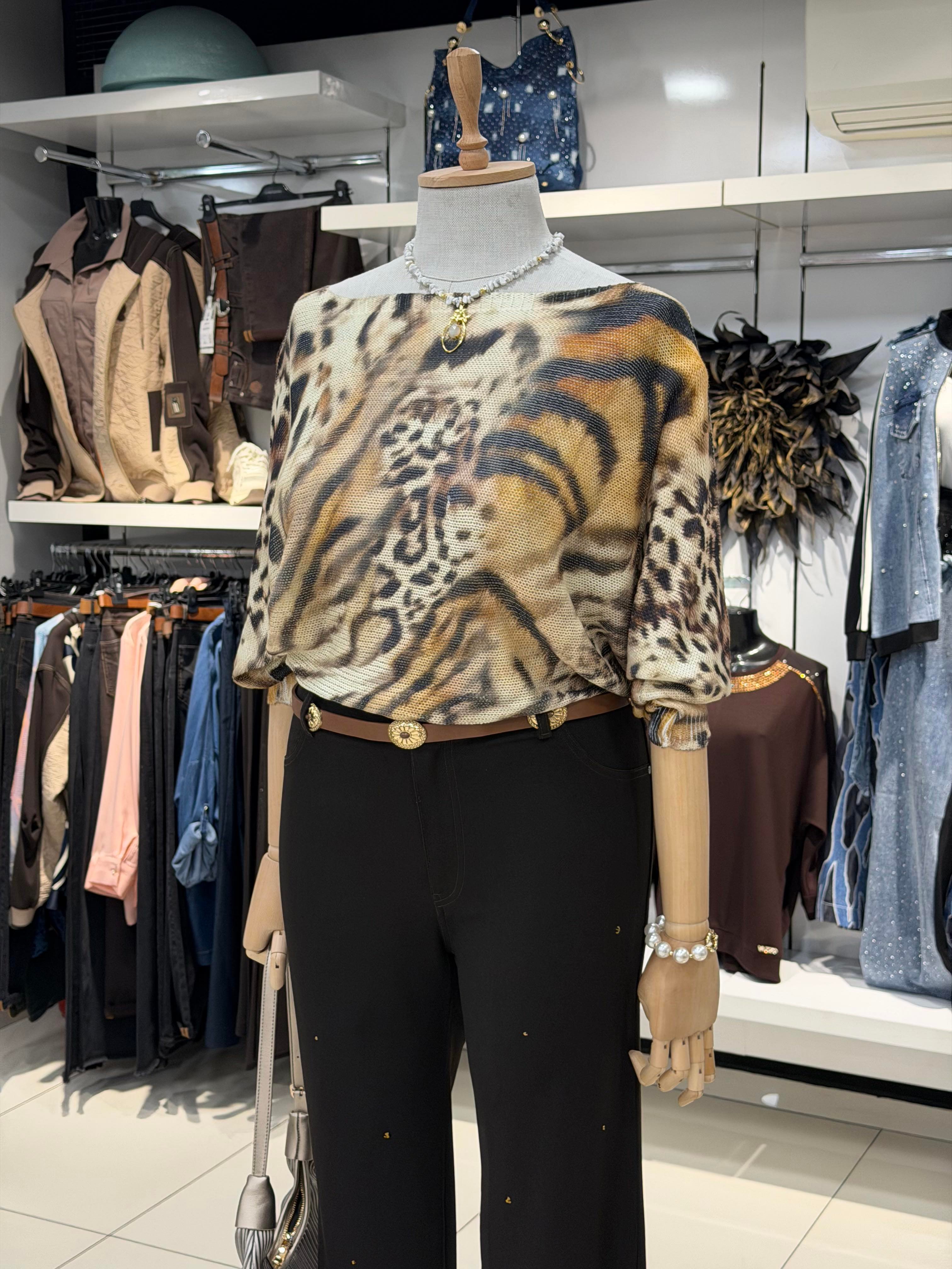 BLUZ Leopar Bluz