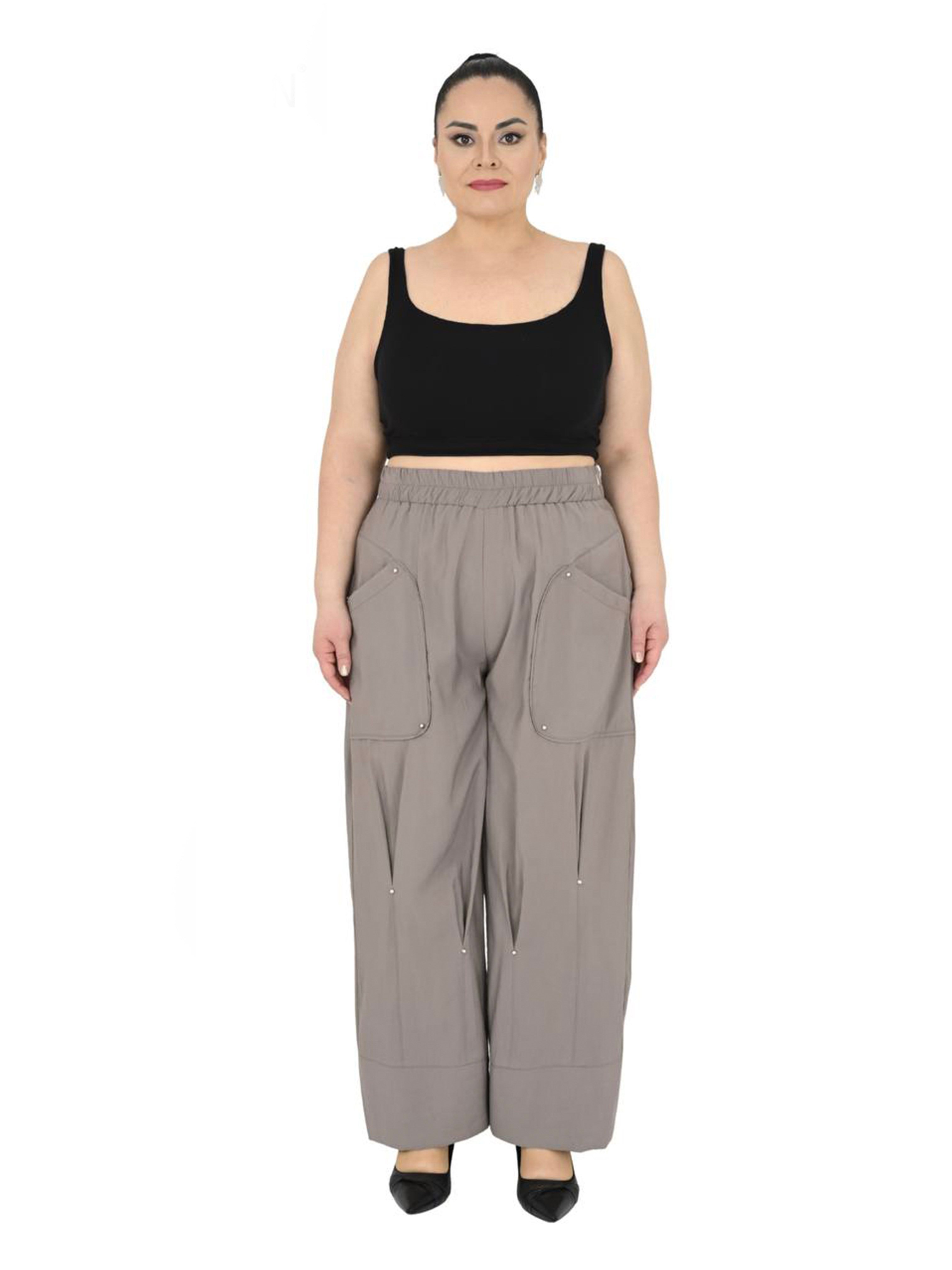 PANTOLON Taş Detaylı Pantolon