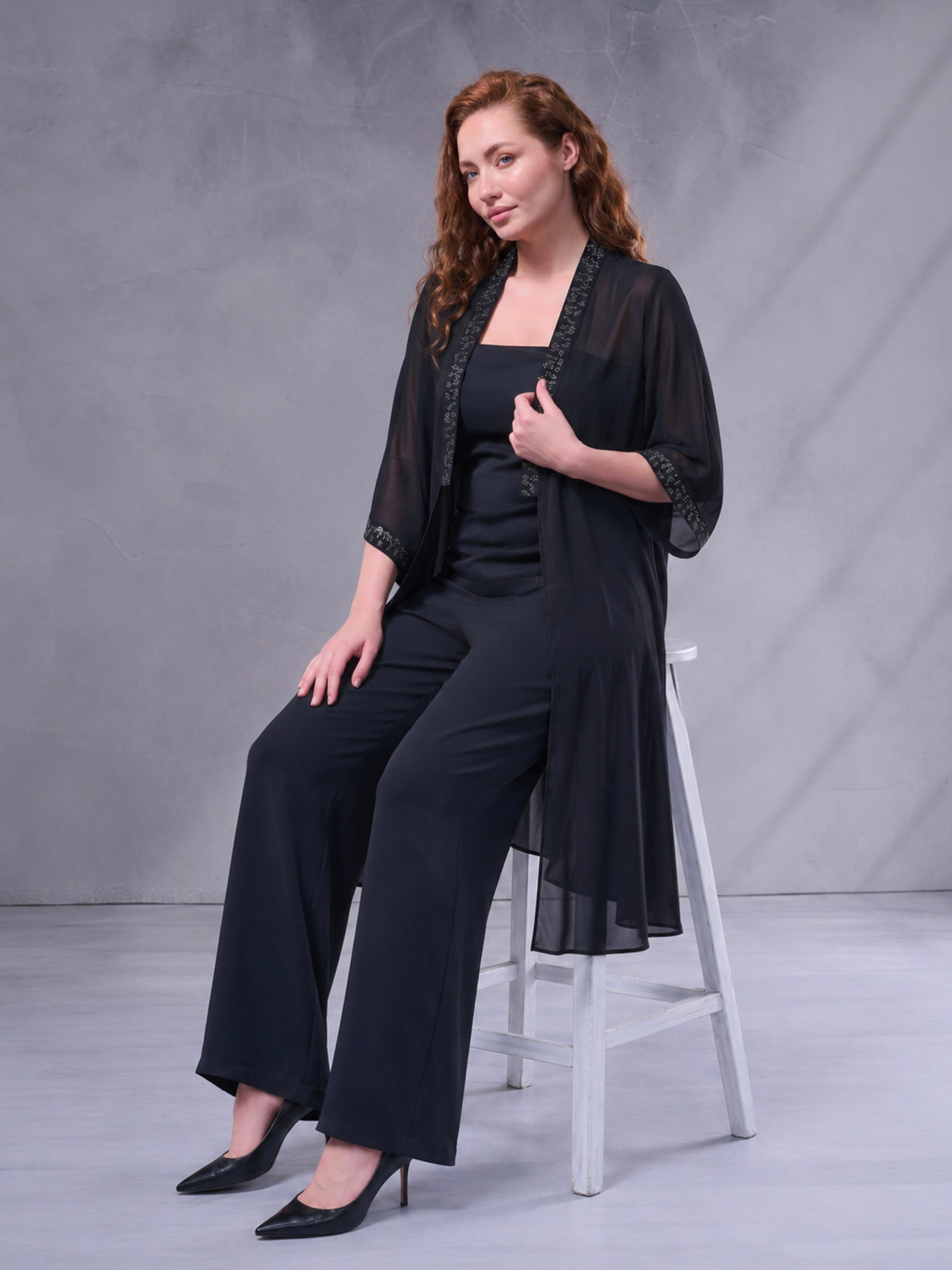 BLUZ Tül Tunik