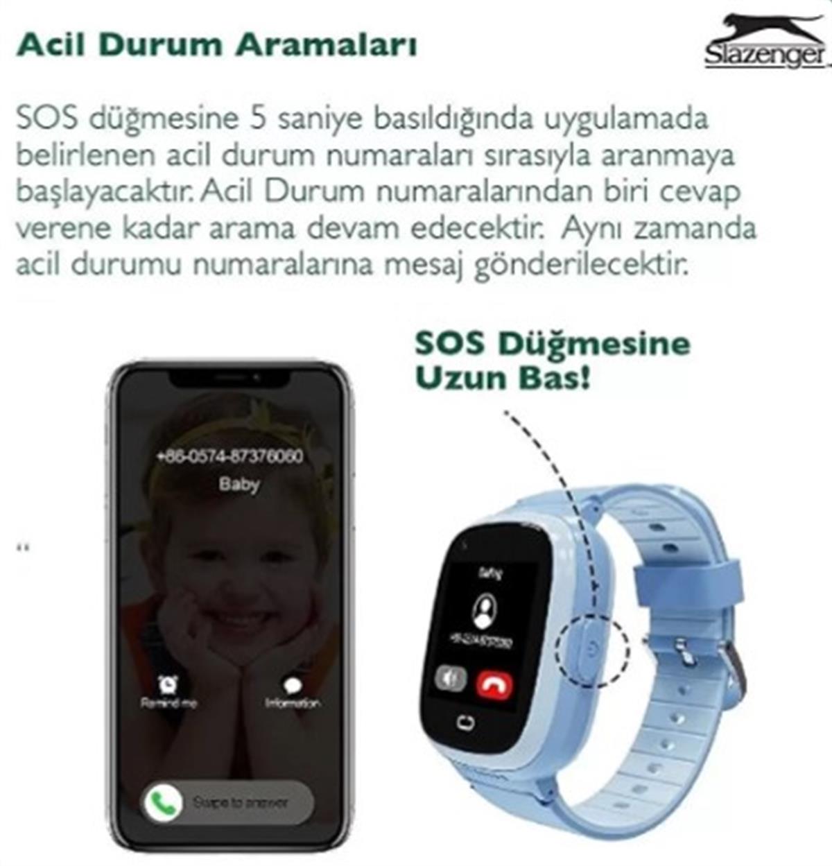 SLAZENGER WATCHES SL.09.2158.5.02 Çocuk Akıllı Kol Saati