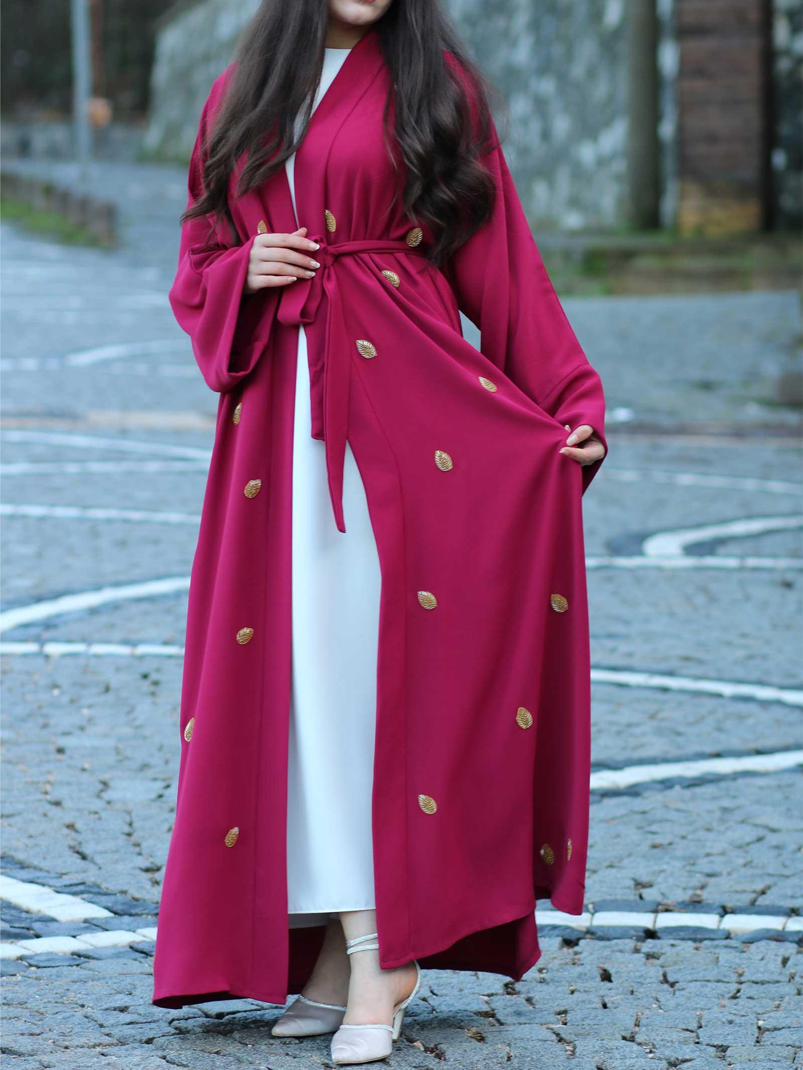 Bordo Sara Abaya