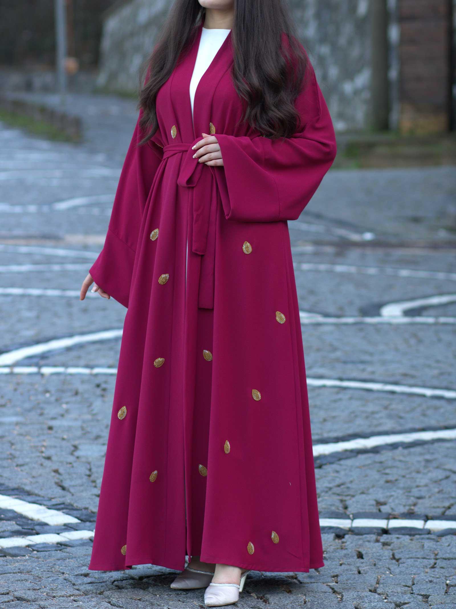Bordo Sara Abaya