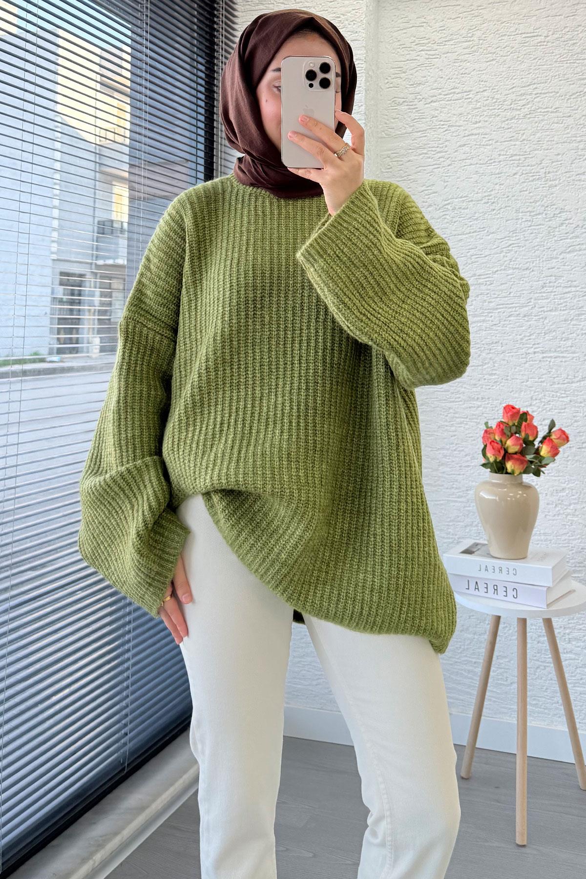 Boy Fit Kesim Jean Pantolon - Krem