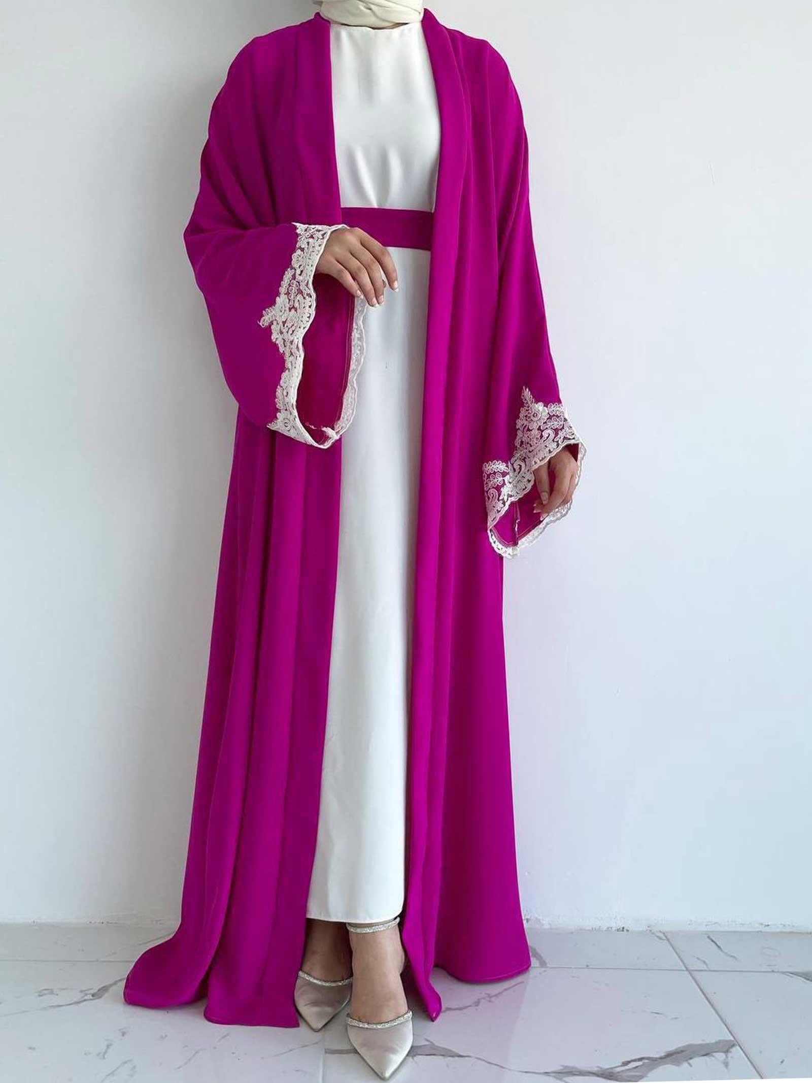 Fuşya Elif Abaya