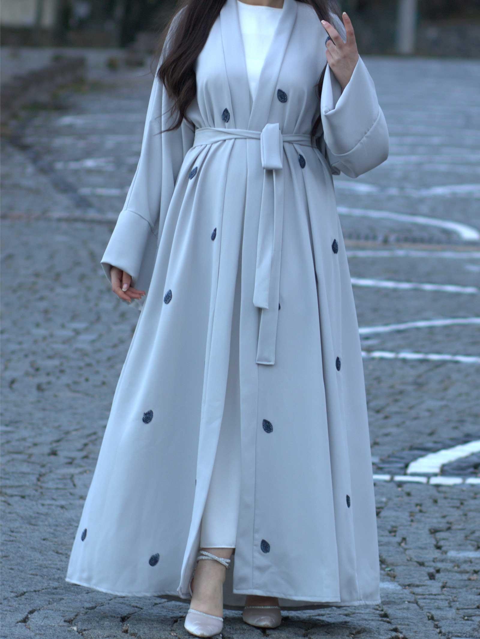 Gri Sara Abaya