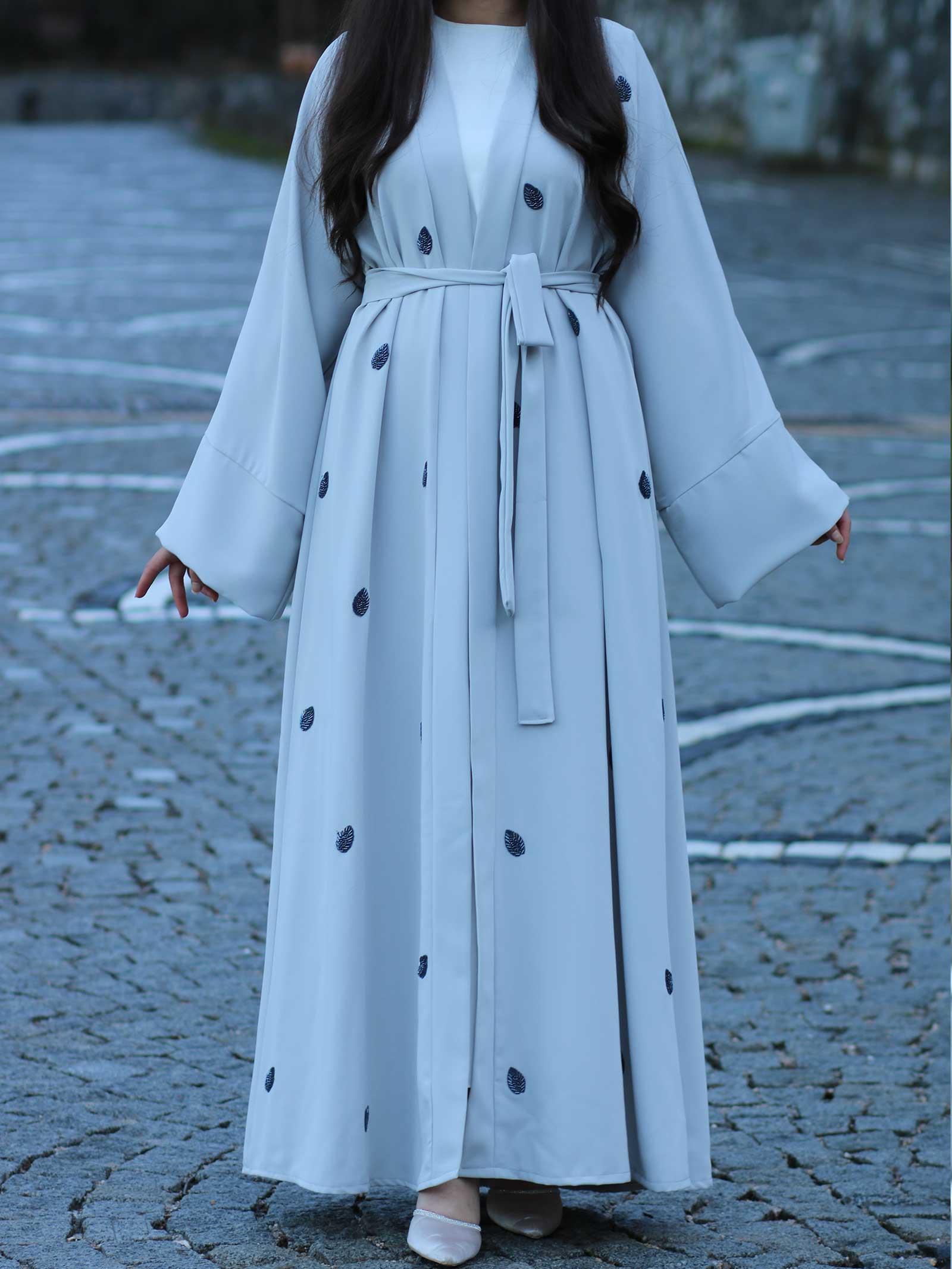 Gri Sara Abaya