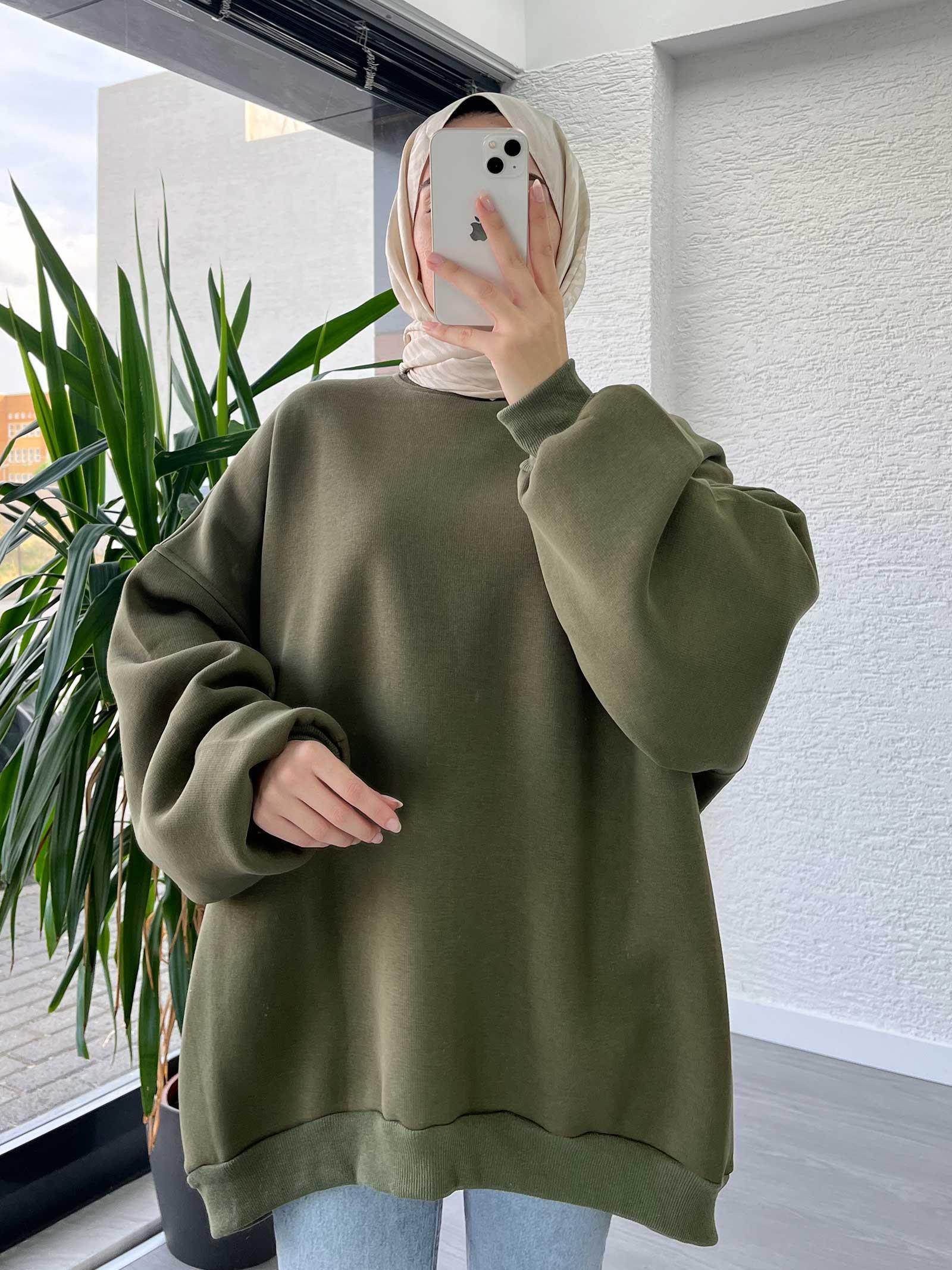 Haki Oversize Sweat