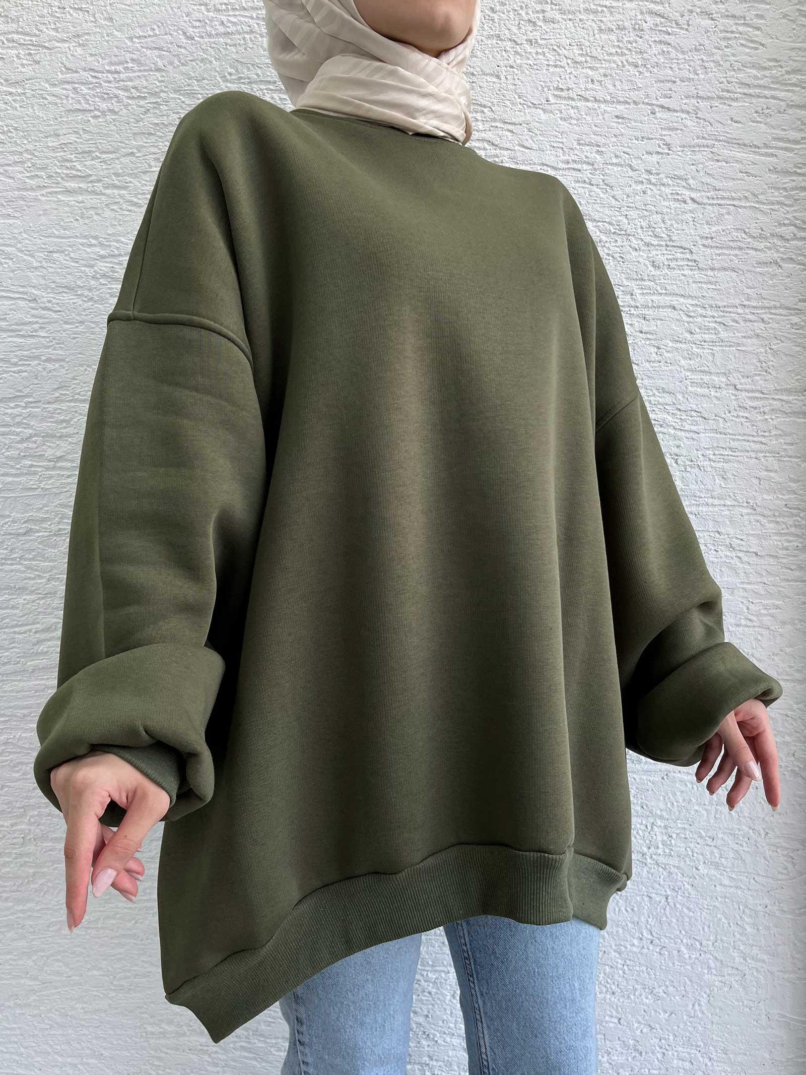 Haki Oversize Sweat