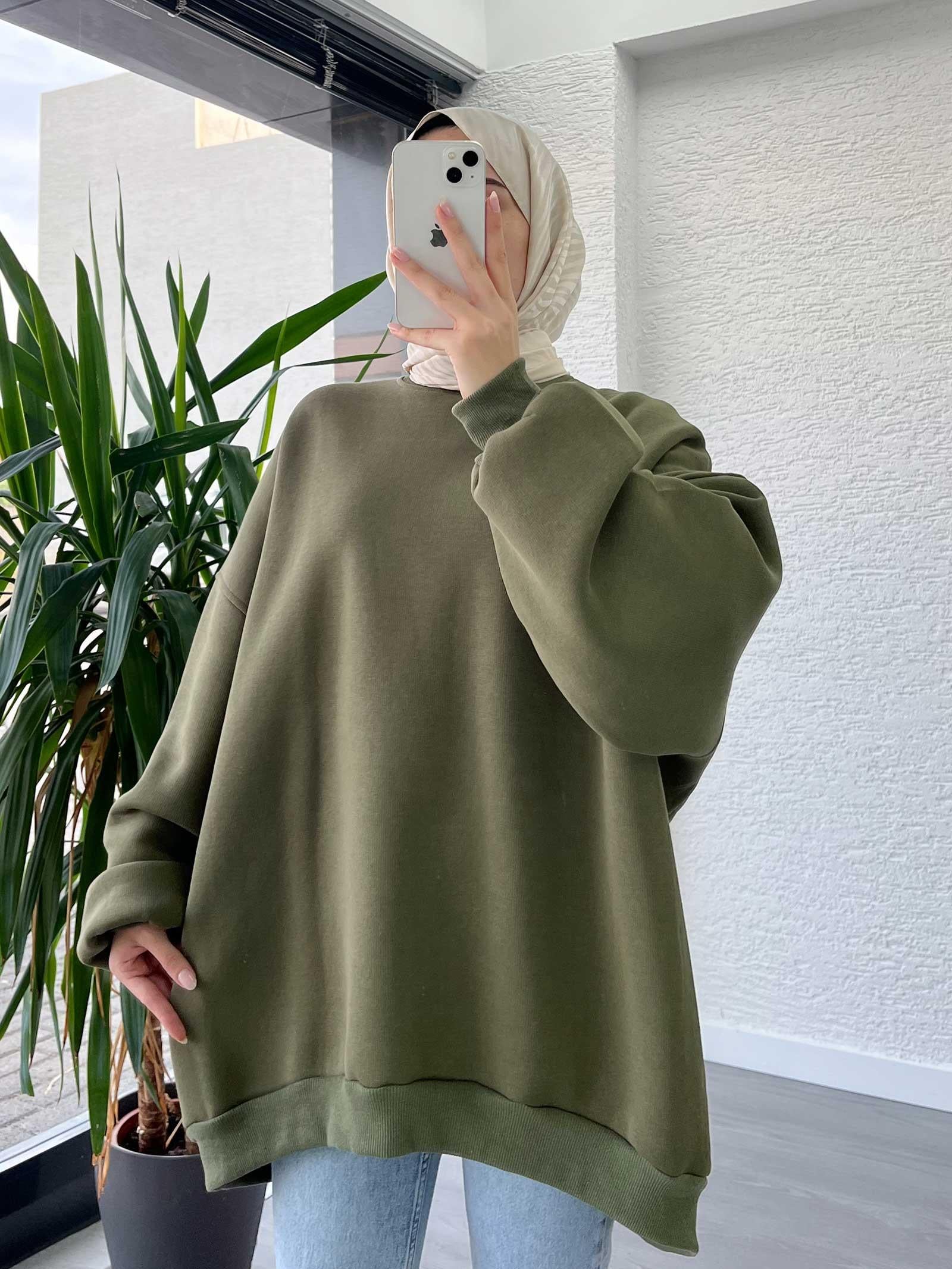 Haki Oversize Sweat