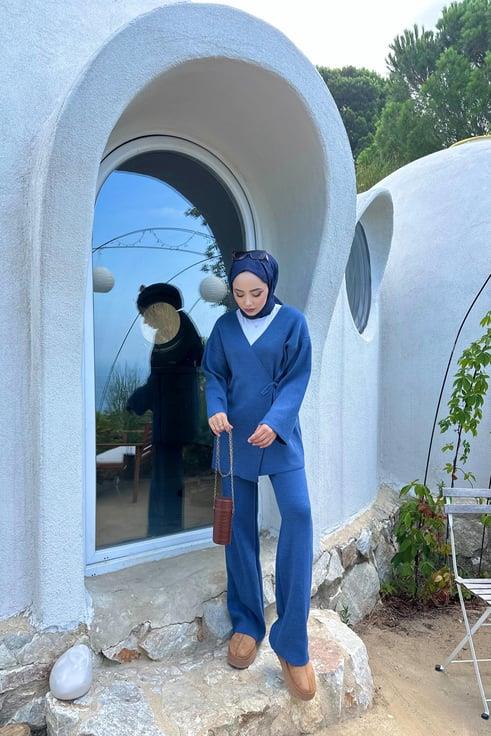 İndigo Lina Triko Takım