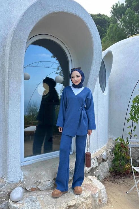 İndigo Lina Triko Takım