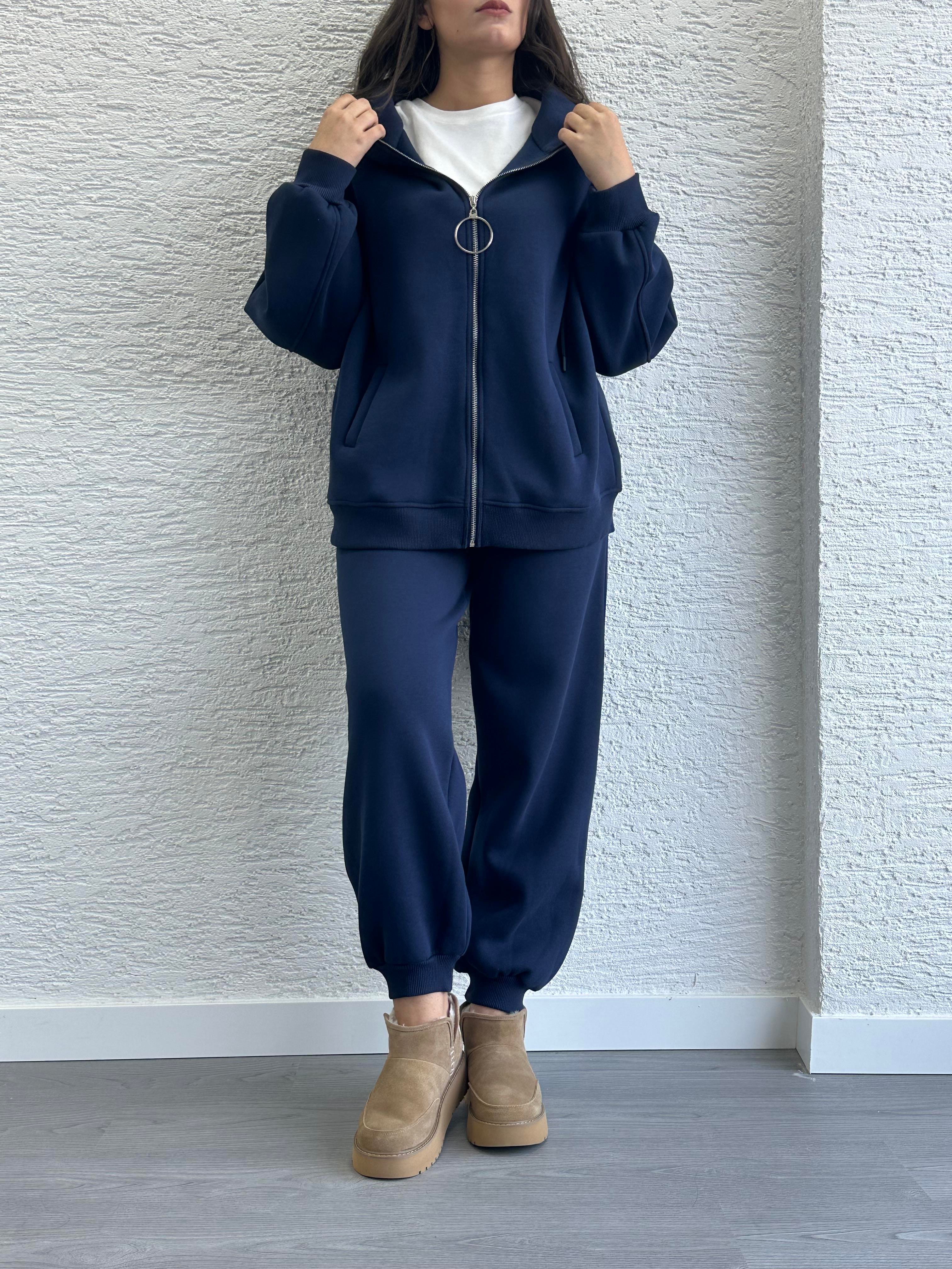 Laci Üç İplik Şardonlu Eşofman Takım