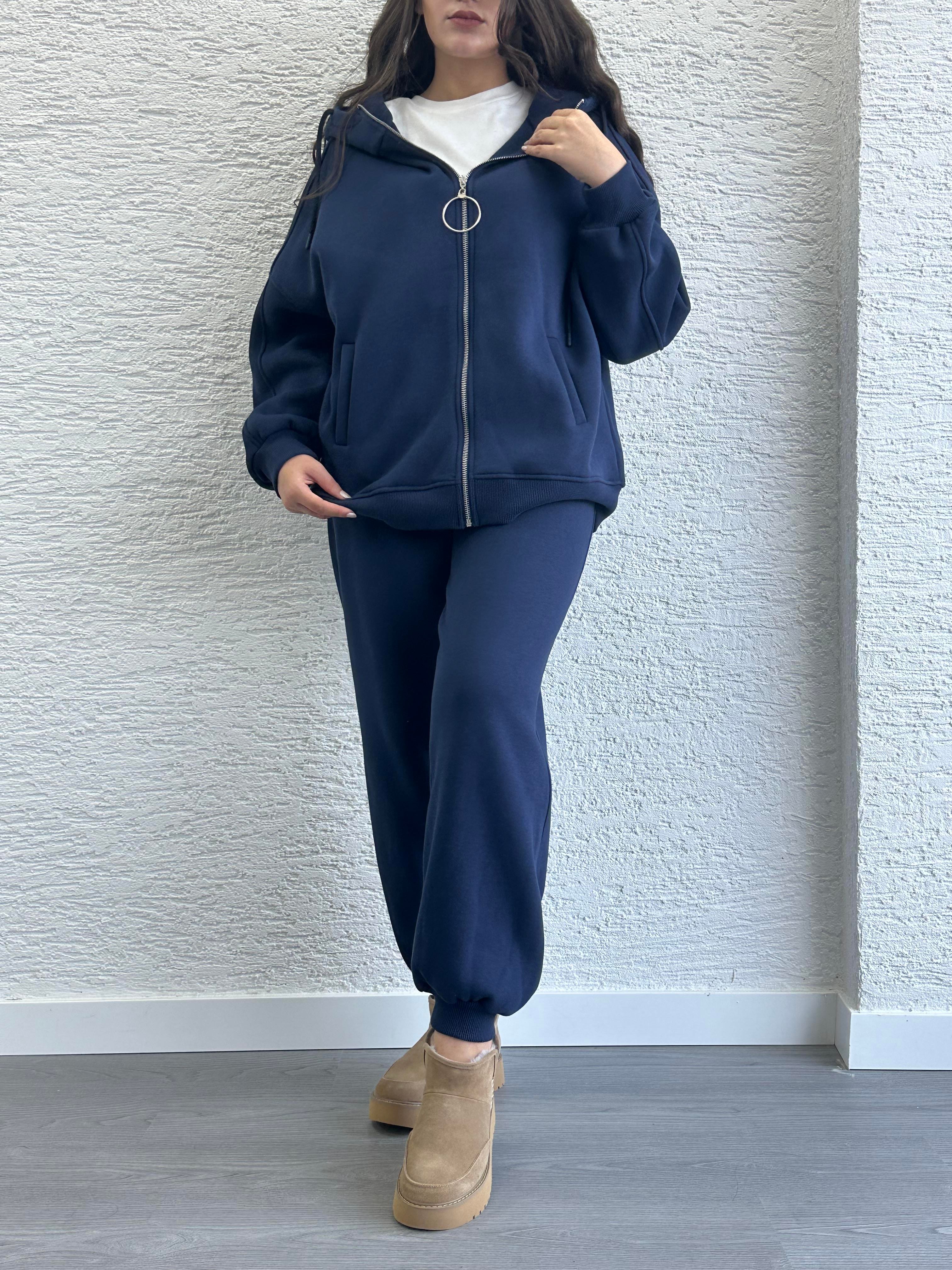 Laci Üç İplik Şardonlu Eşofman Takım