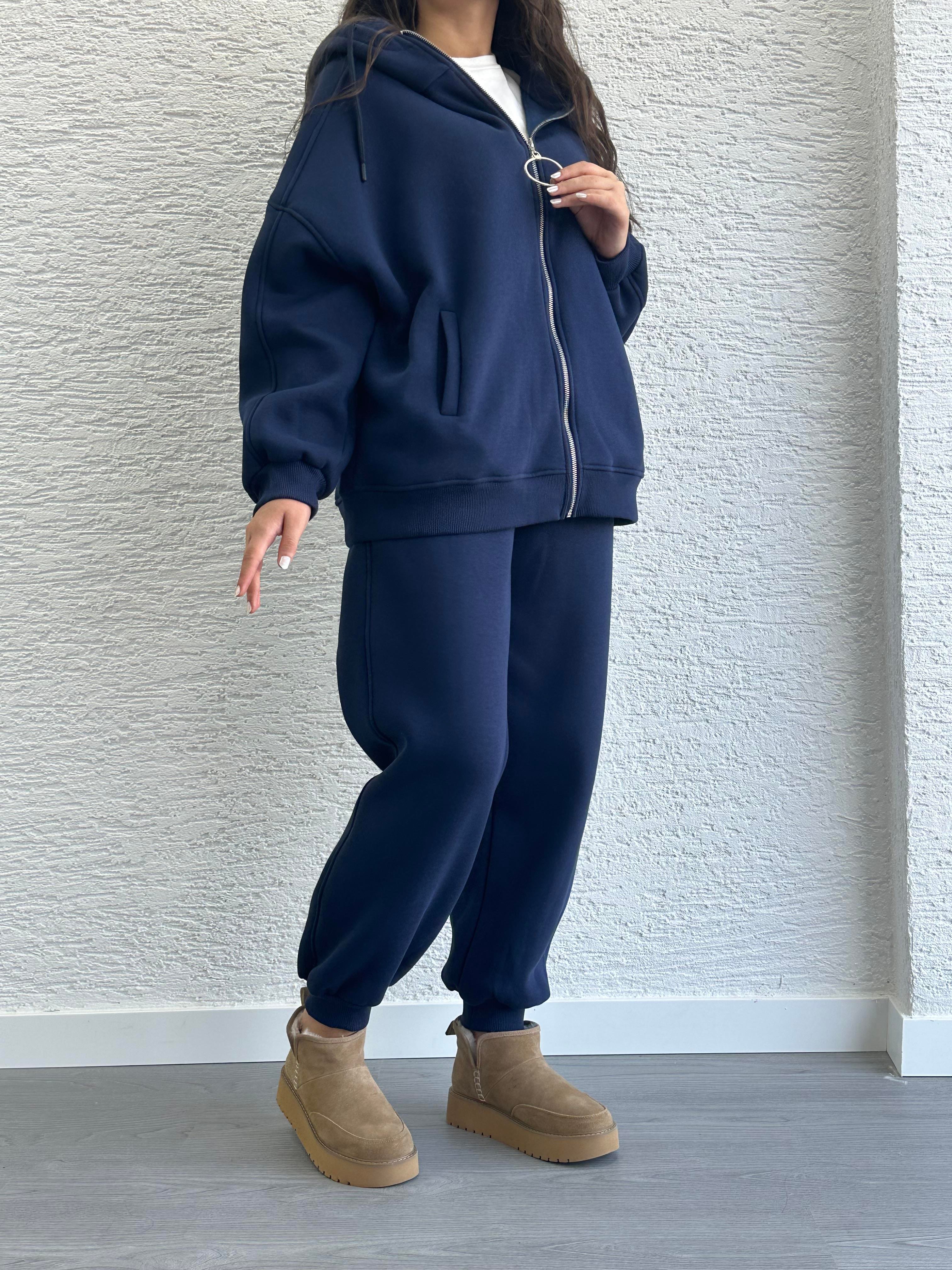 Laci Üç İplik Şardonlu Eşofman Takım