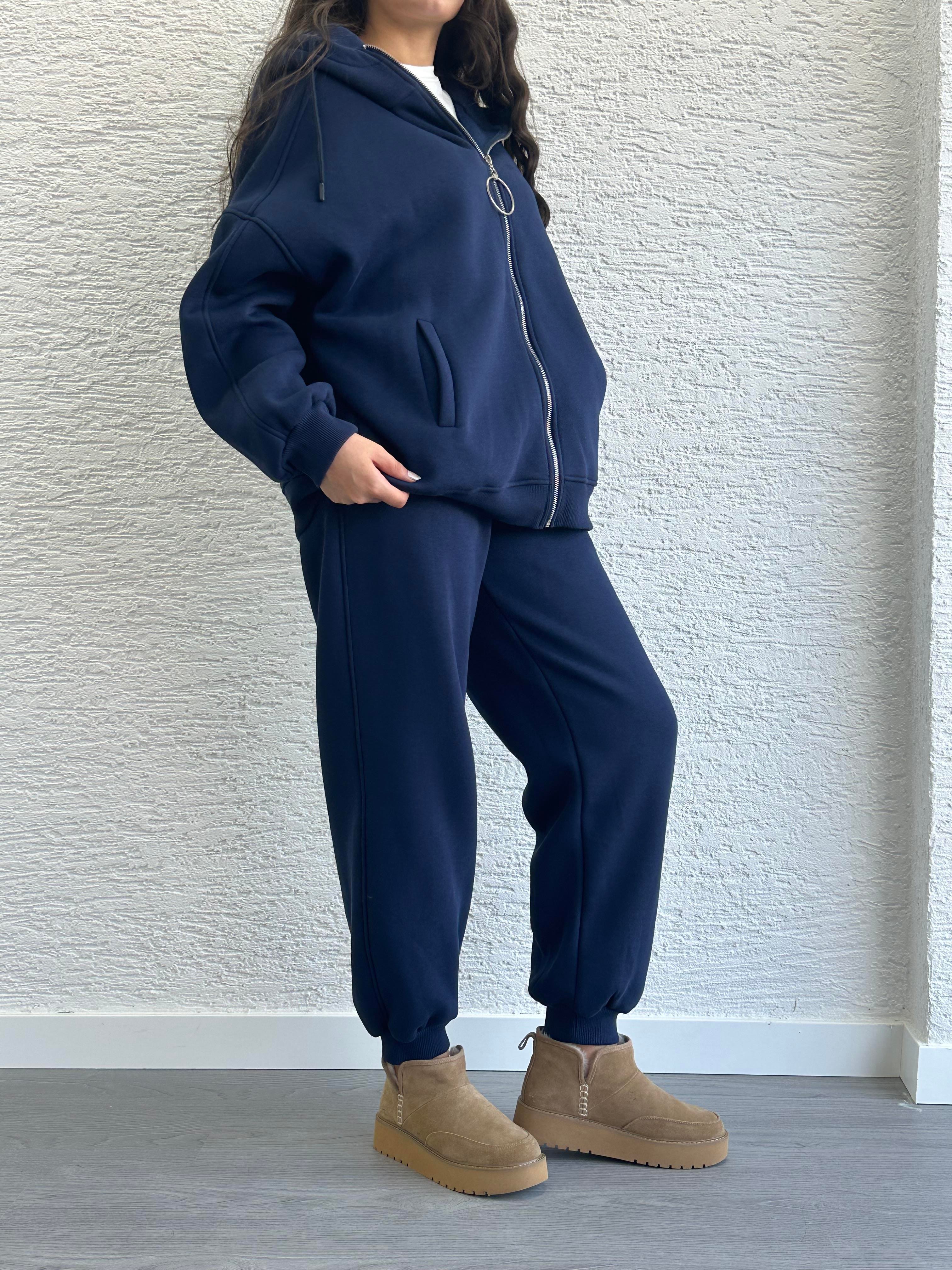 Laci Üç İplik Şardonlu Eşofman Takım