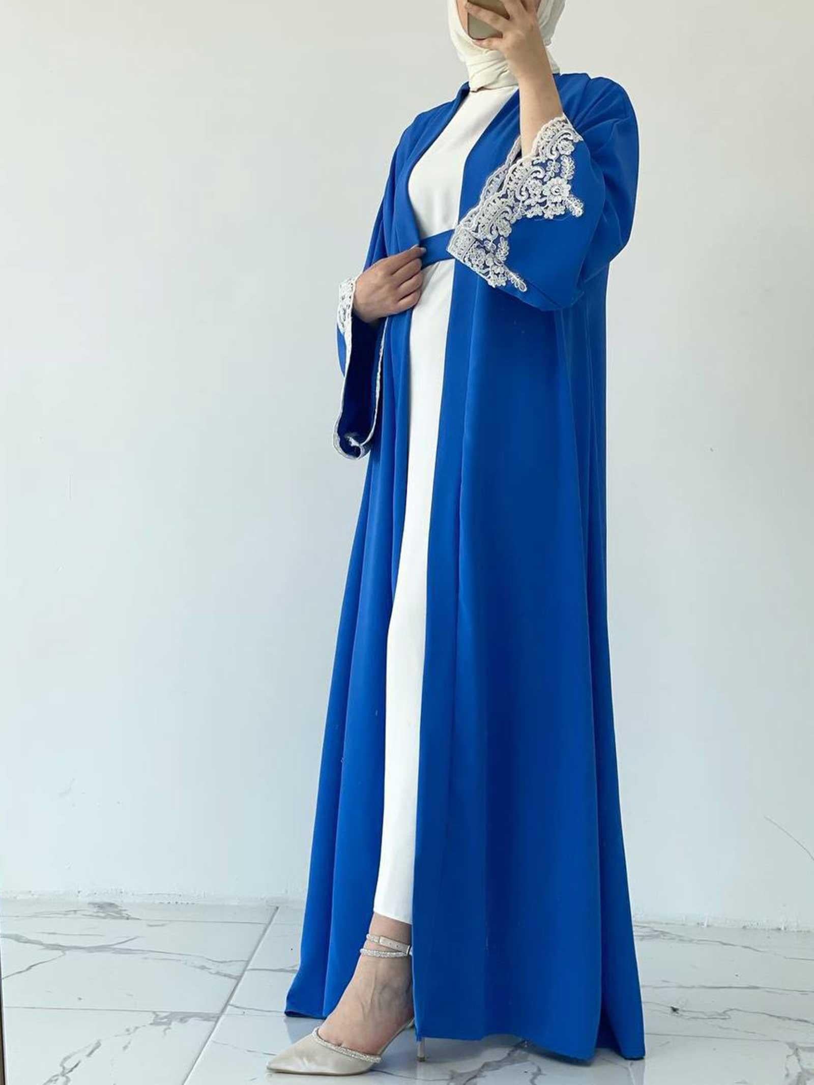 Mavi Elif Abaya