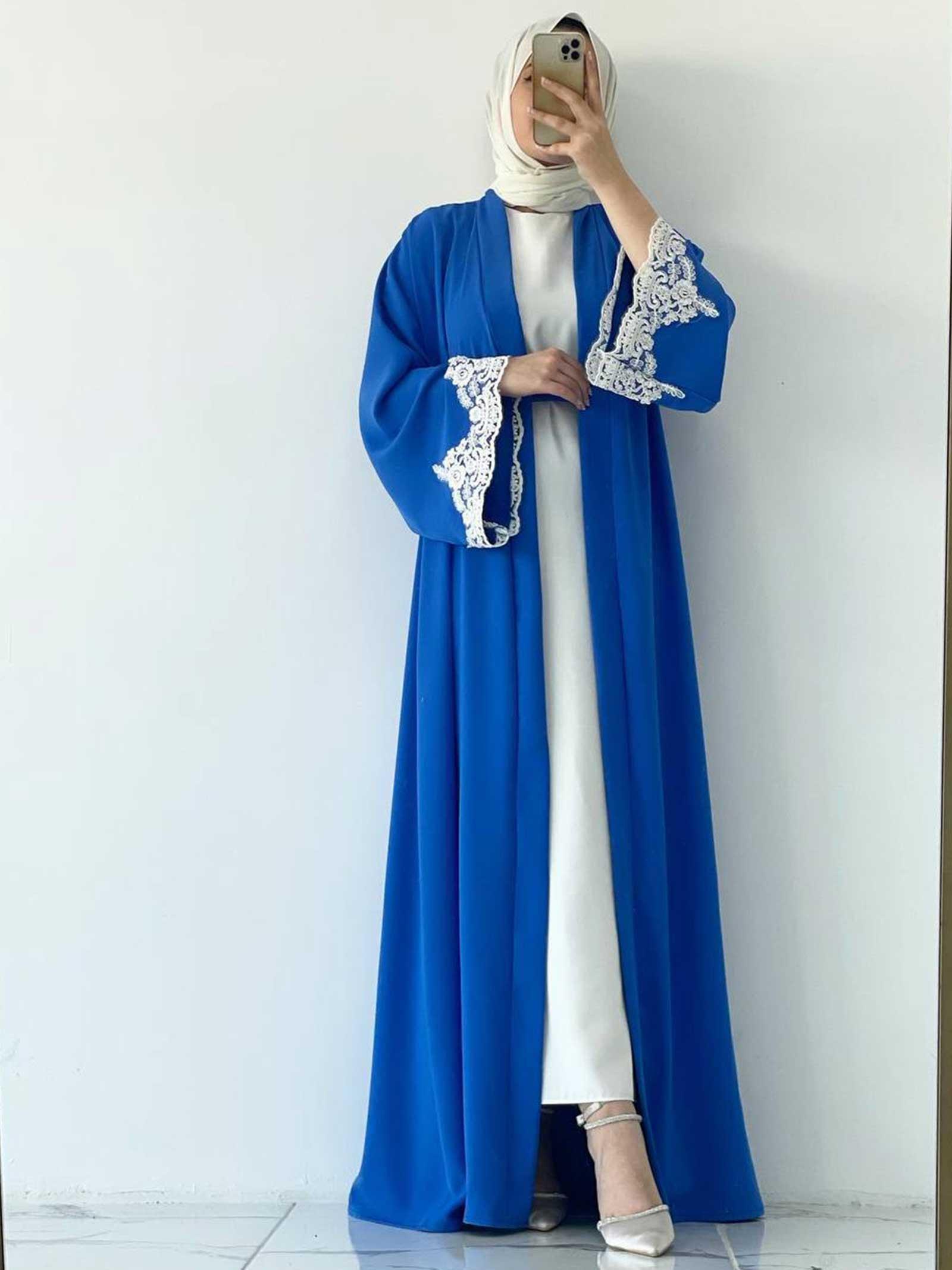 Mavi Elif Abaya