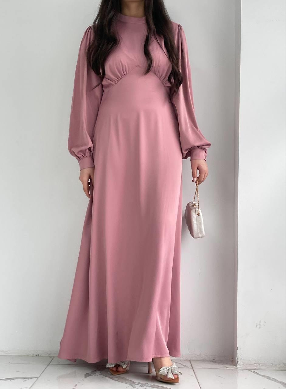Pembe  Azra Elbise