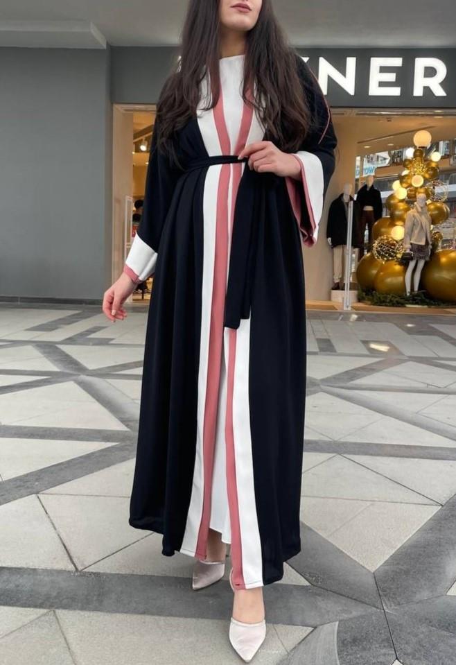 Pembe Nisa Abaya