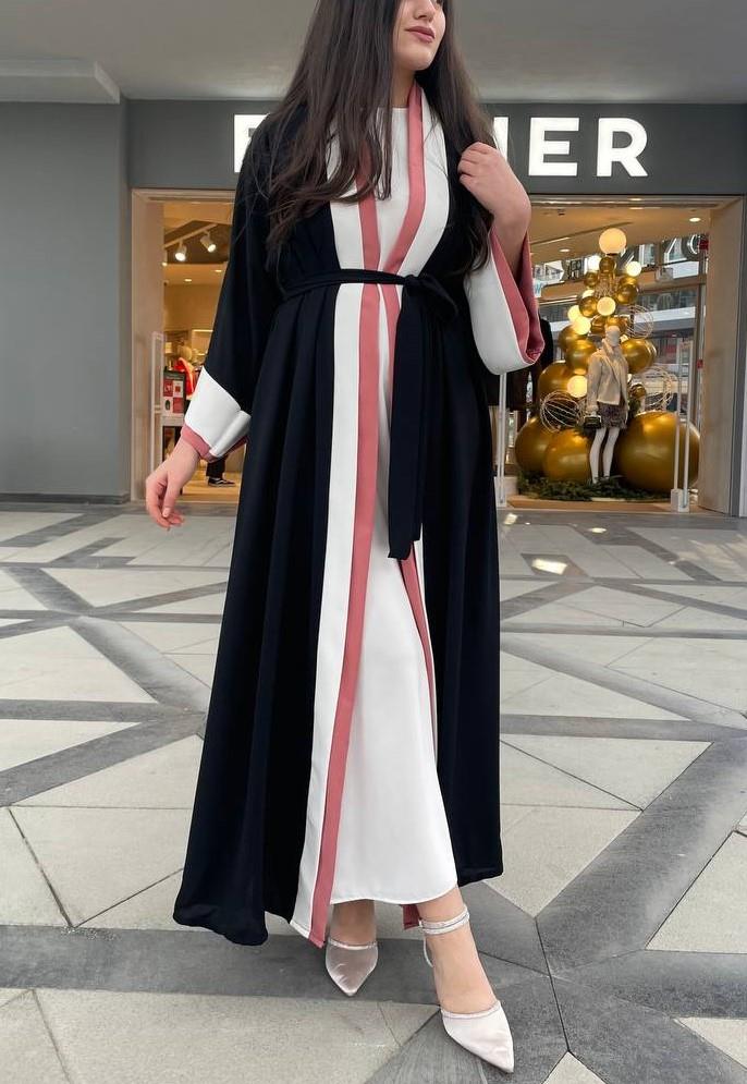 Pembe Nisa Abaya