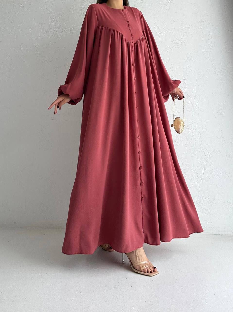 Pembe Sena Elbise 