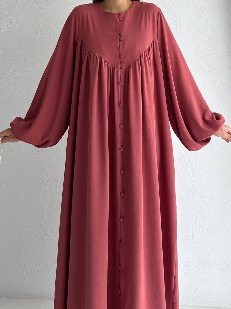 Pembe Sena Elbise 