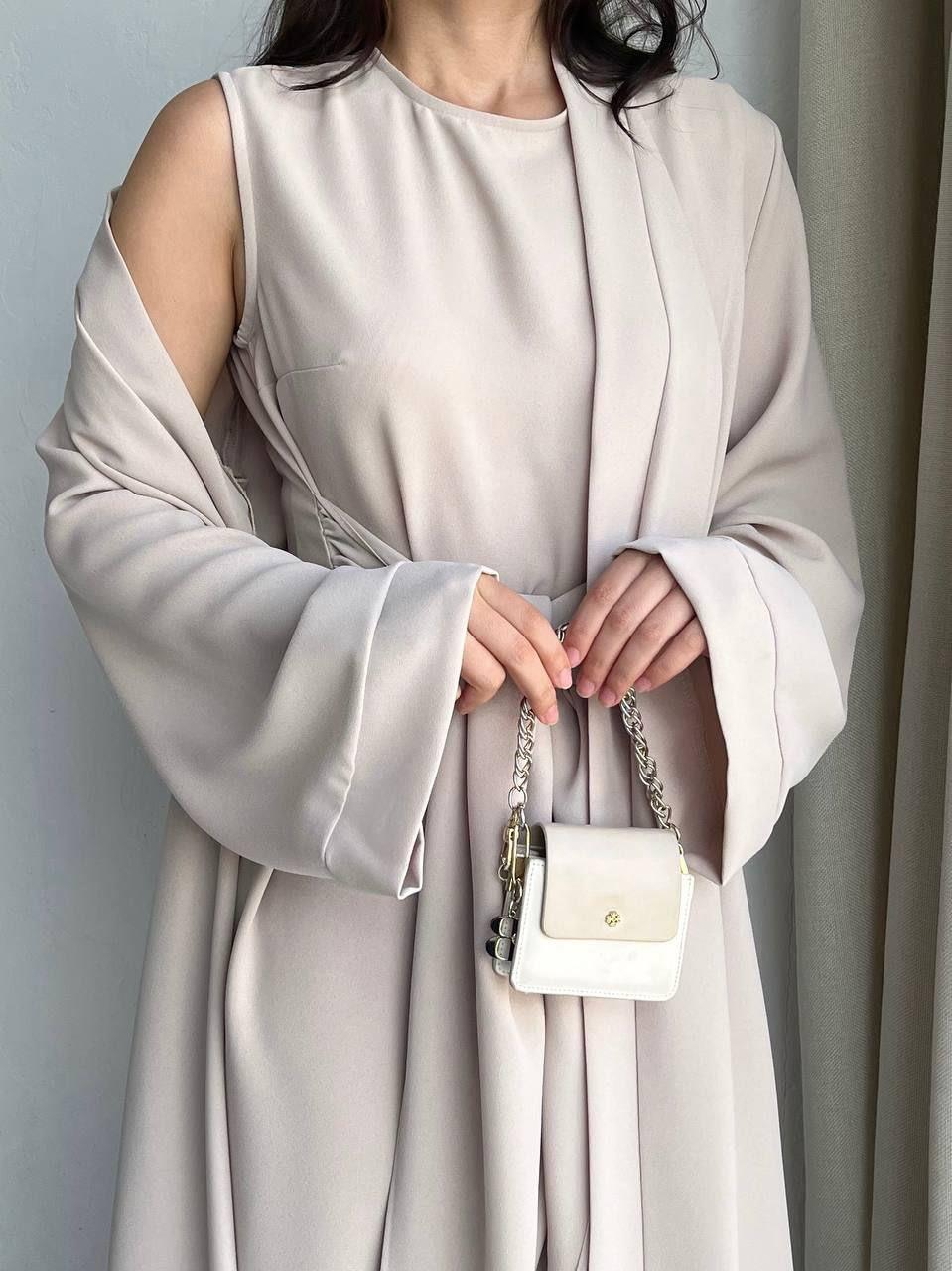 Pembe Suzan Abaya Takım 