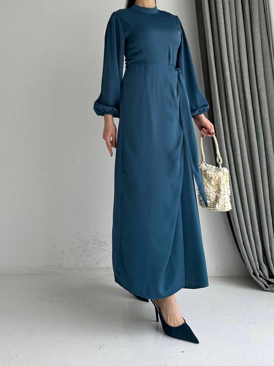 Petrol Sevil Elbise 