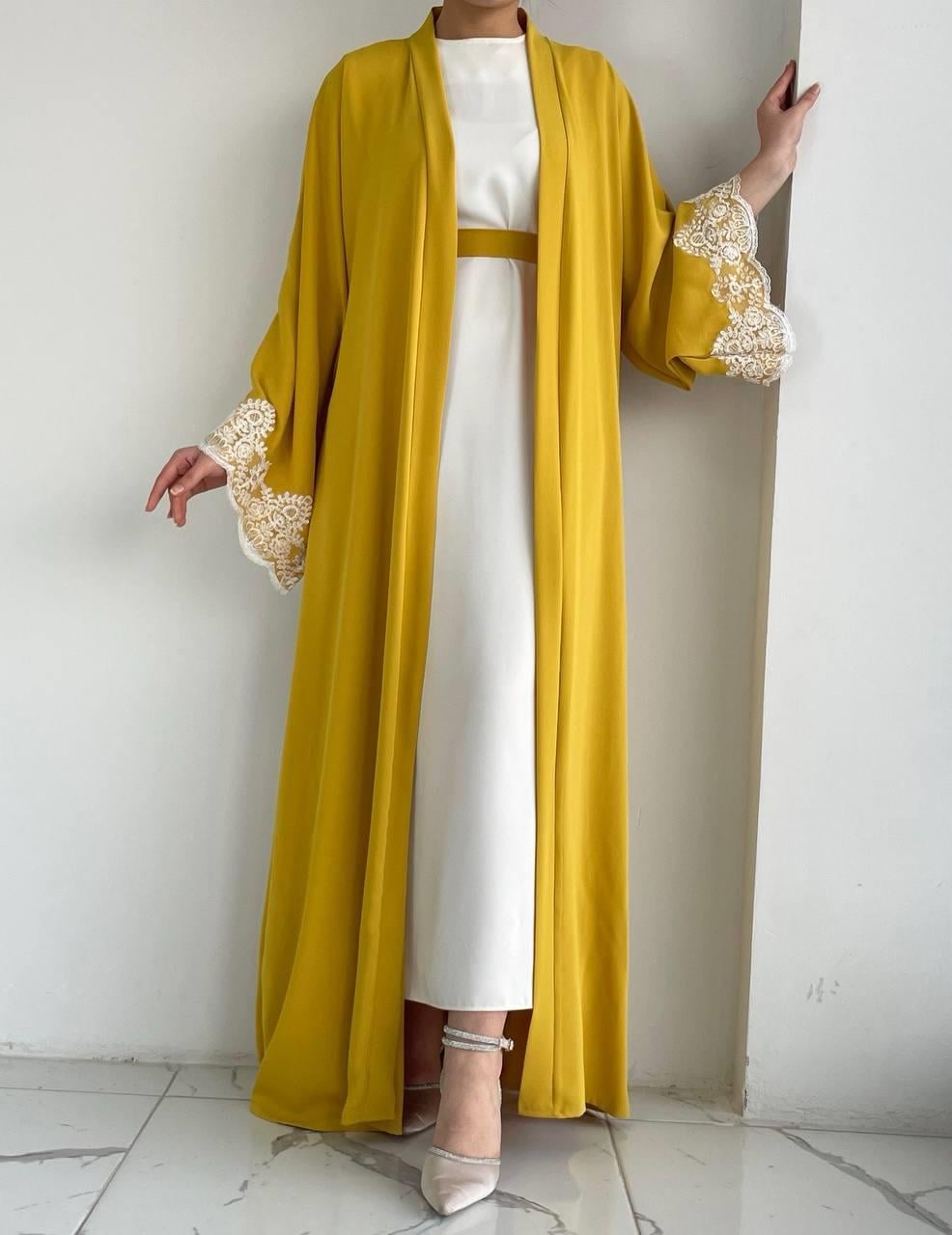 Sarı Elif Abaya