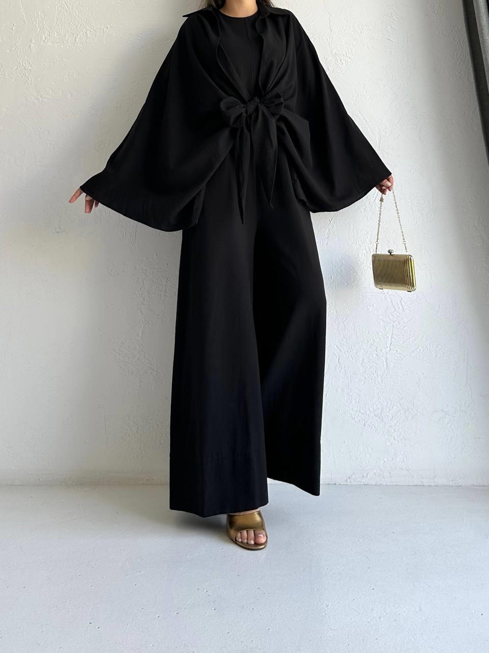 Siyah Kahve Ecmel Tulum Takım