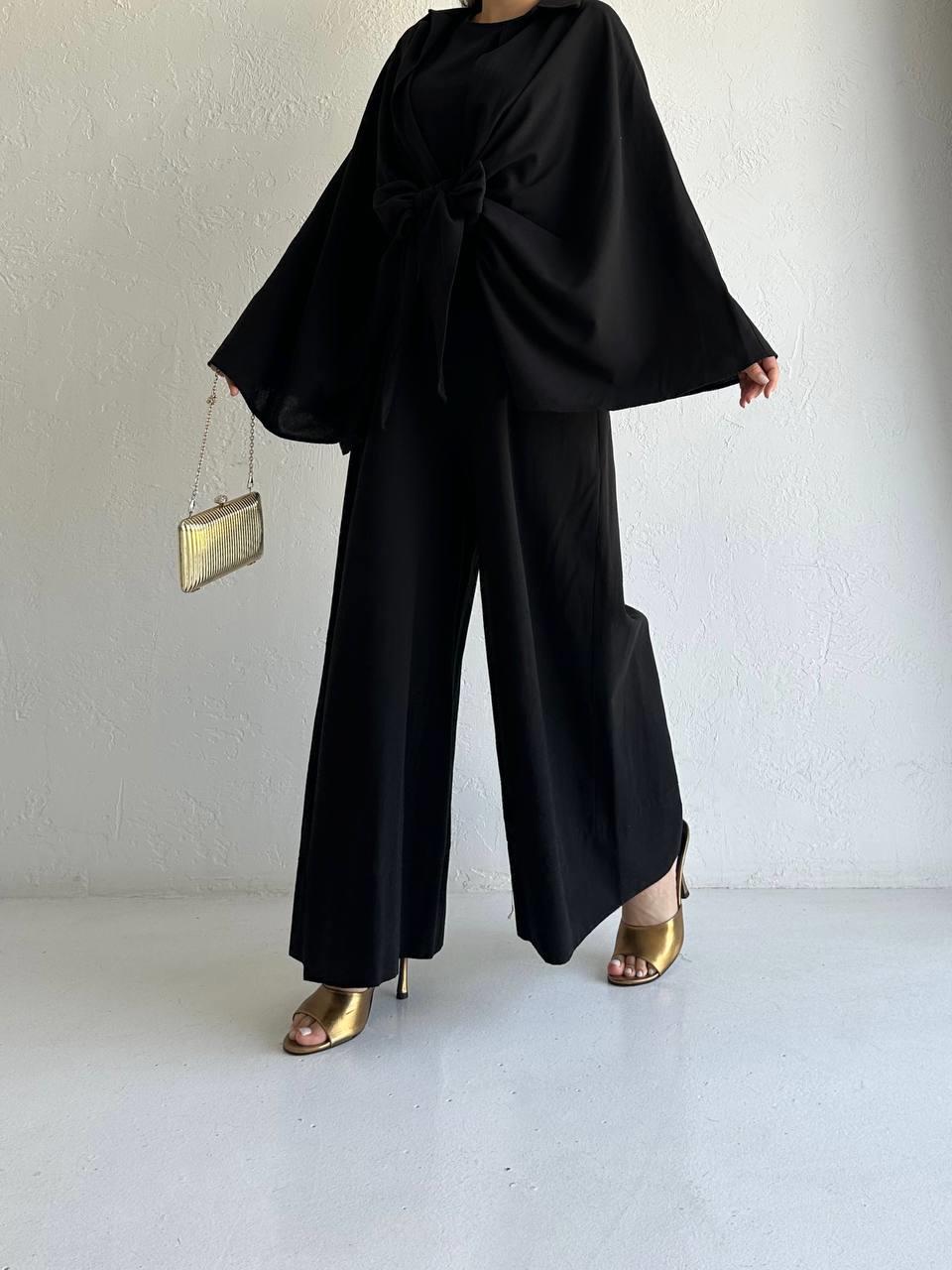 Siyah Kahve Ecmel Tulum Takım