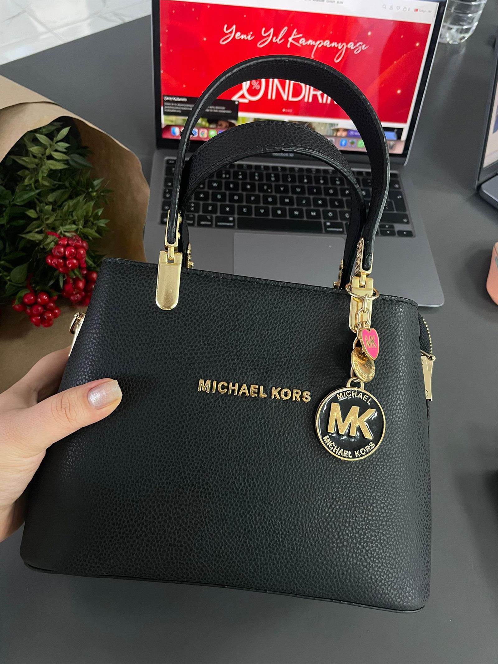 Siyah M.ıchael Kors Muadil Çanta